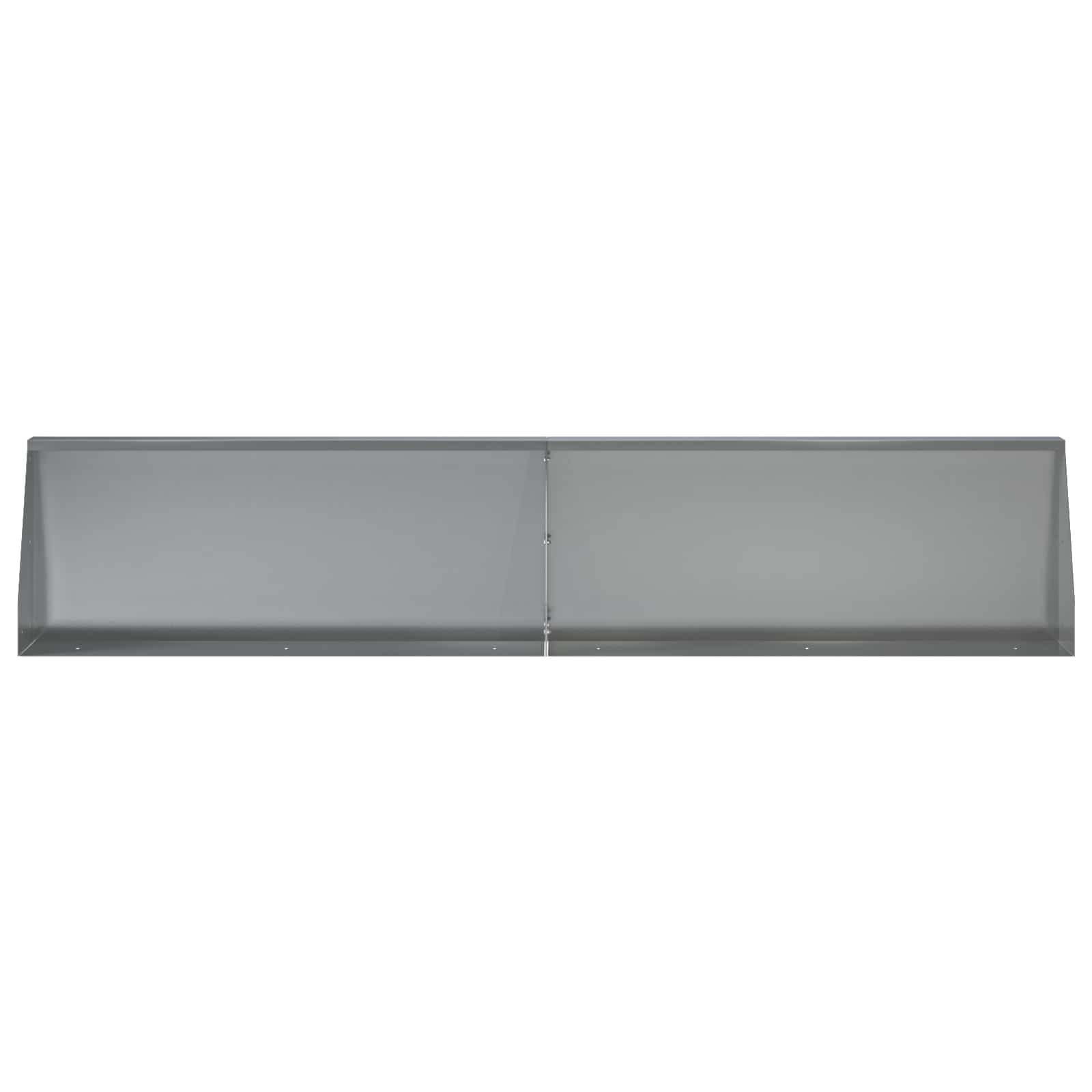 Sienelė 6 vnt. 100 x 12 x 50 cm Galvanizuotas plienas Sidabrinė