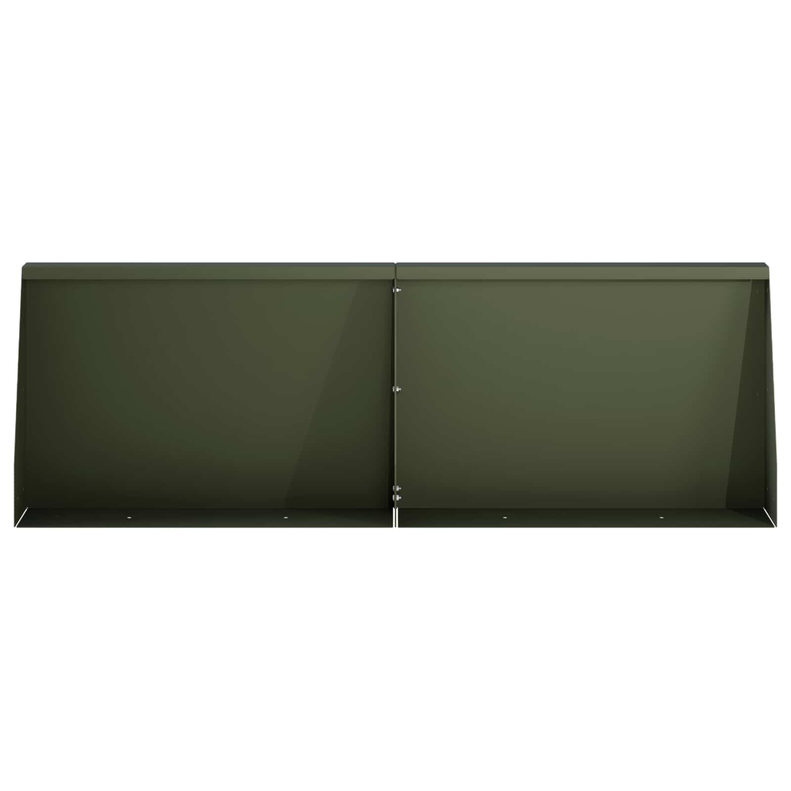 Sienelė 6 vnt. 60 x 12 x 30 cm Plienas Alyvuogių žalia