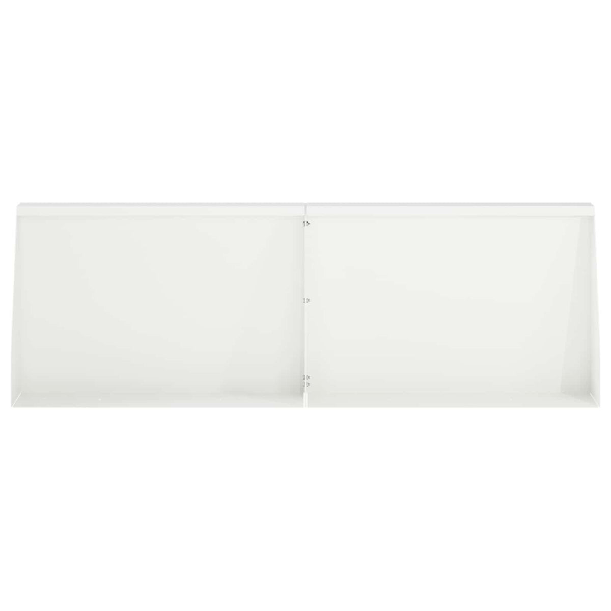 Sienelė 6 vnt. 60 x 12 x 40 cm Plienas Balta
