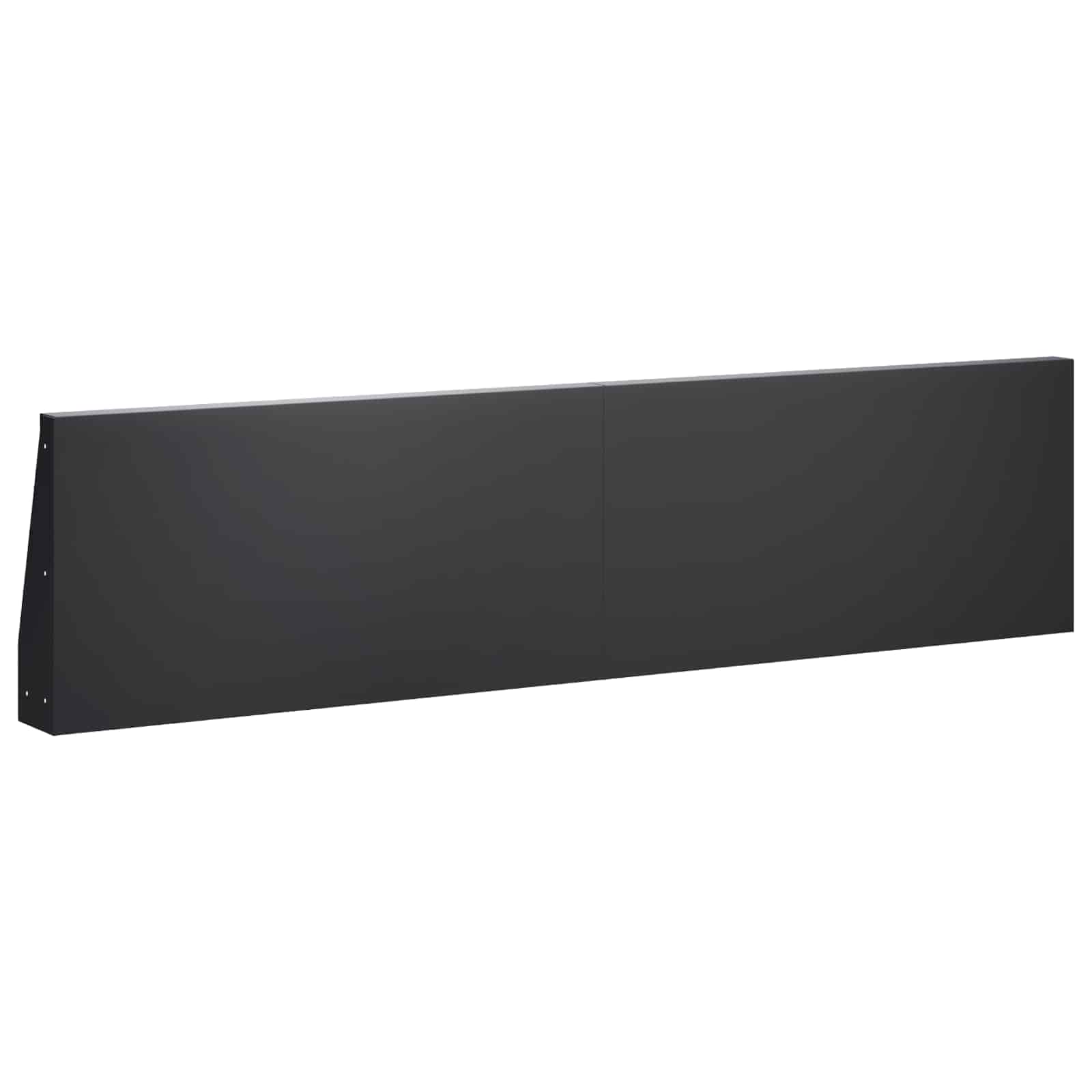 Sienelė 6 vnt. 80 x 12 x 30 cm Plienas Juoda
