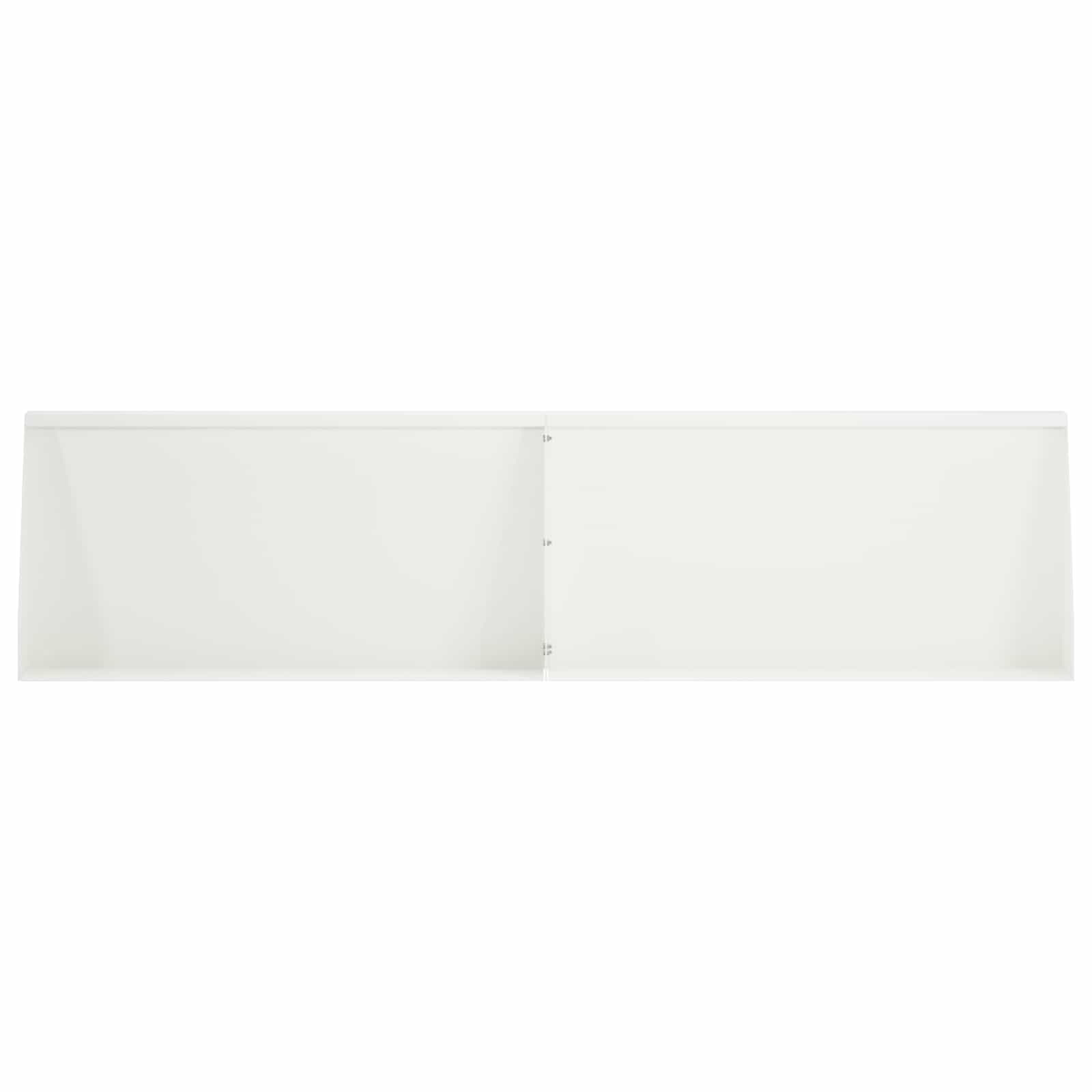 Sienelė 6 vnt. 80 x 12 x 30 cm Plienas Balta