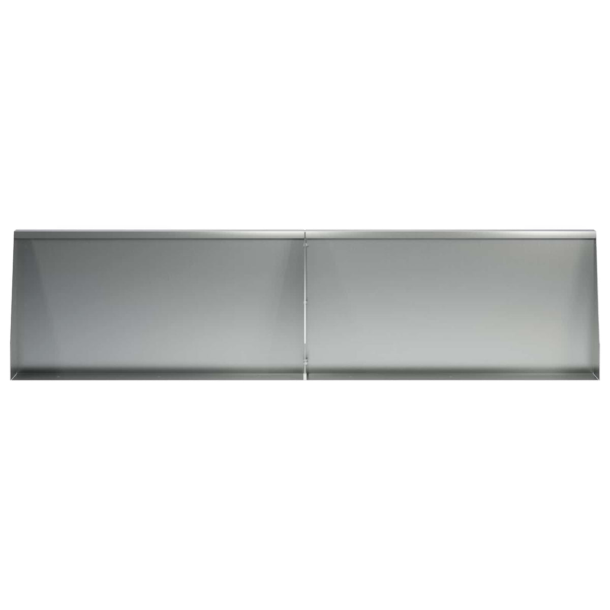 Sienelė 6 vnt. 80 x 12 x 30 cm Galvanizuotas plienas Sidabrinė