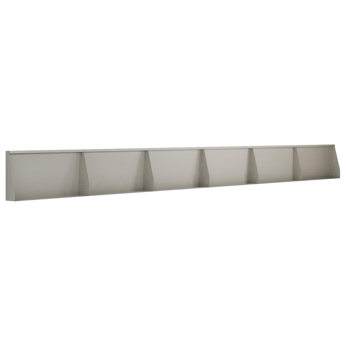 Sienelė 6 vnt. 80 x 12 x 30 cm Rūdijanti