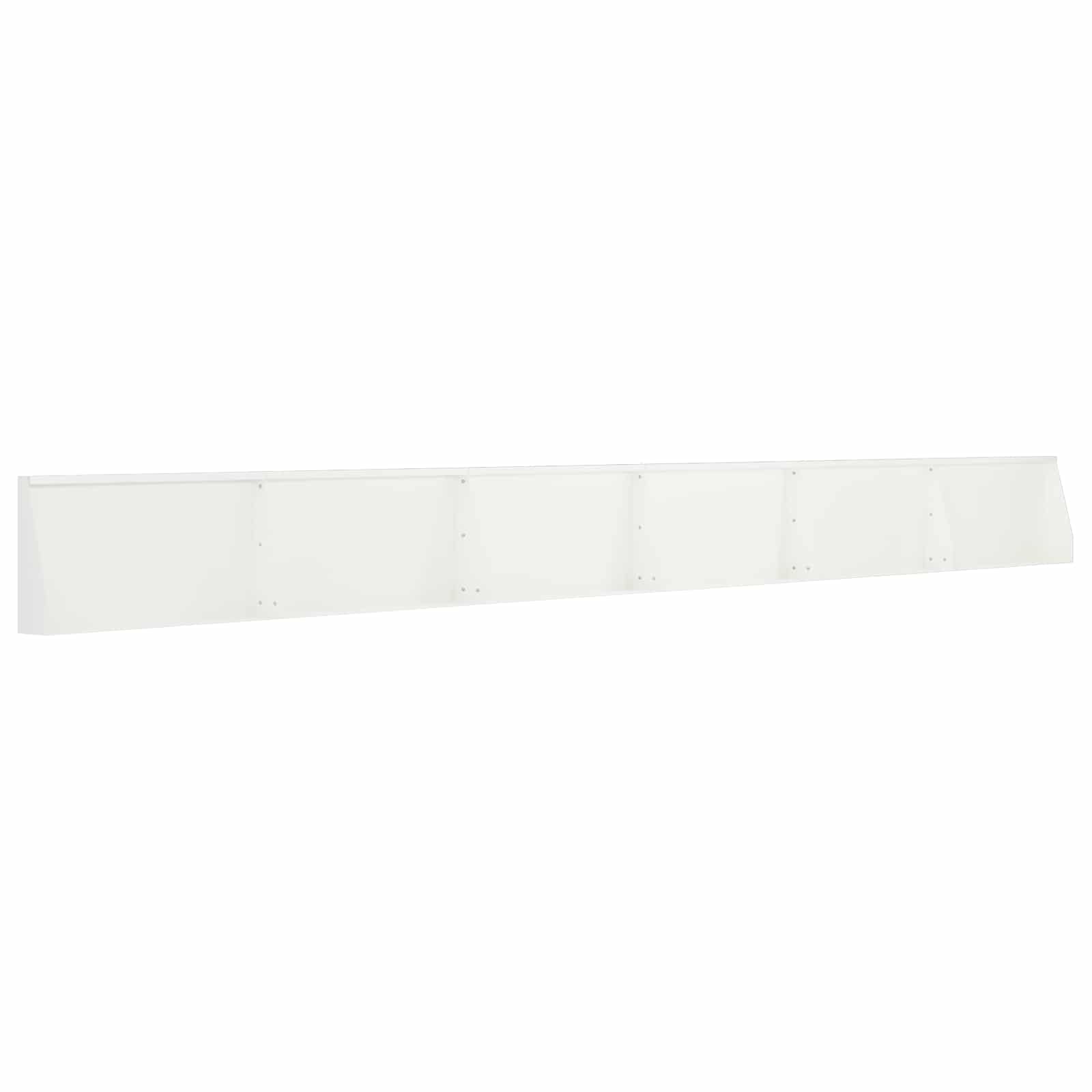 Sienelė 6 vnt. 80 x 12 x 40 cm Plienas Balta
