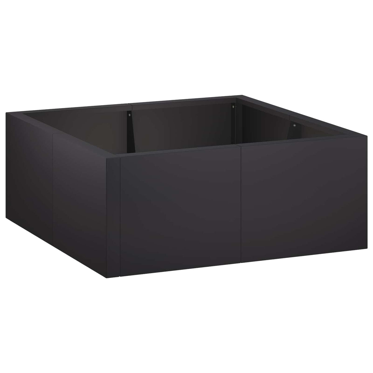 Sienelė 4 vnt. 100 x 100 x 30 cm Plienas Juoda