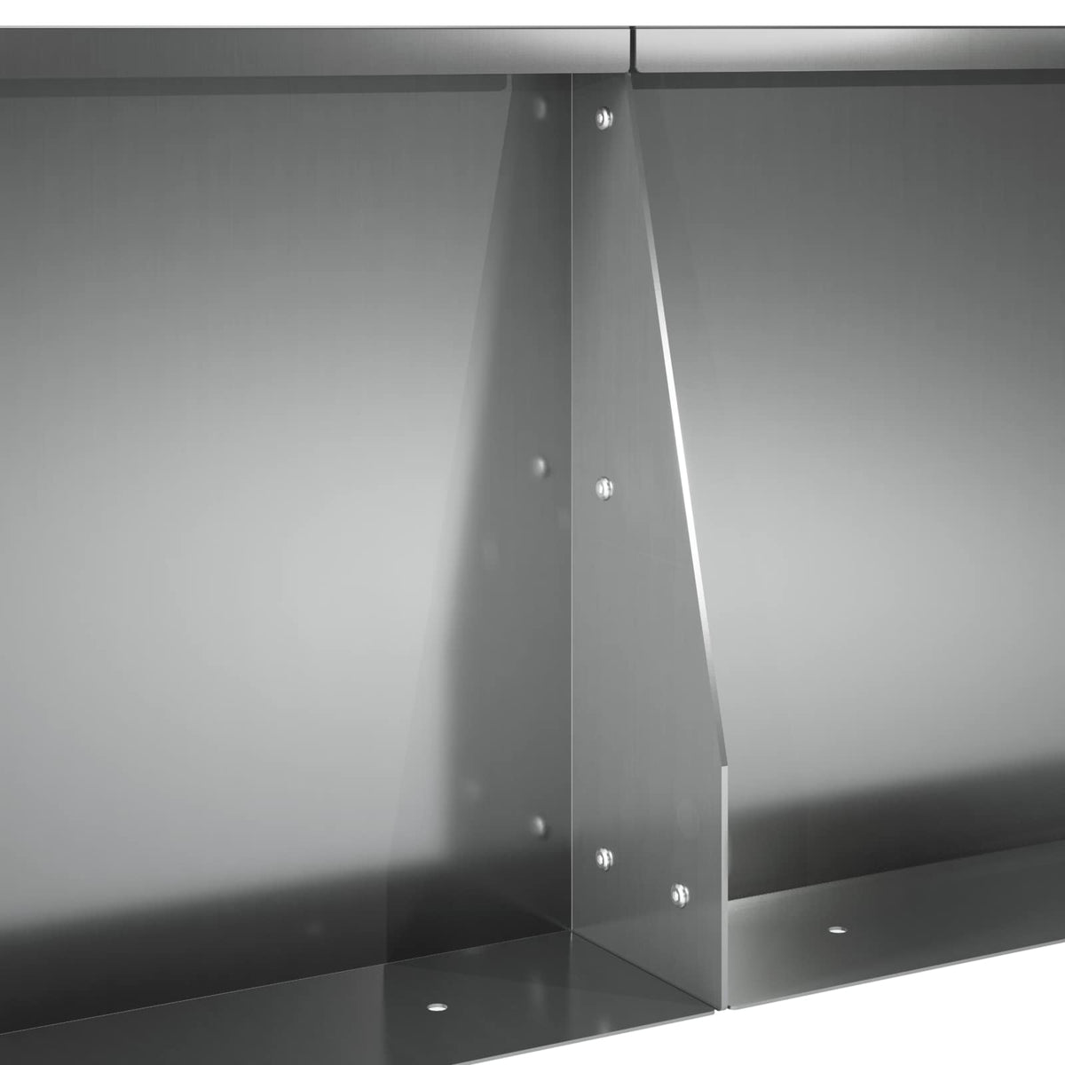 Sienelė 4 vnt. 100 x 100 x 30 cm Galvanizuotas plienas