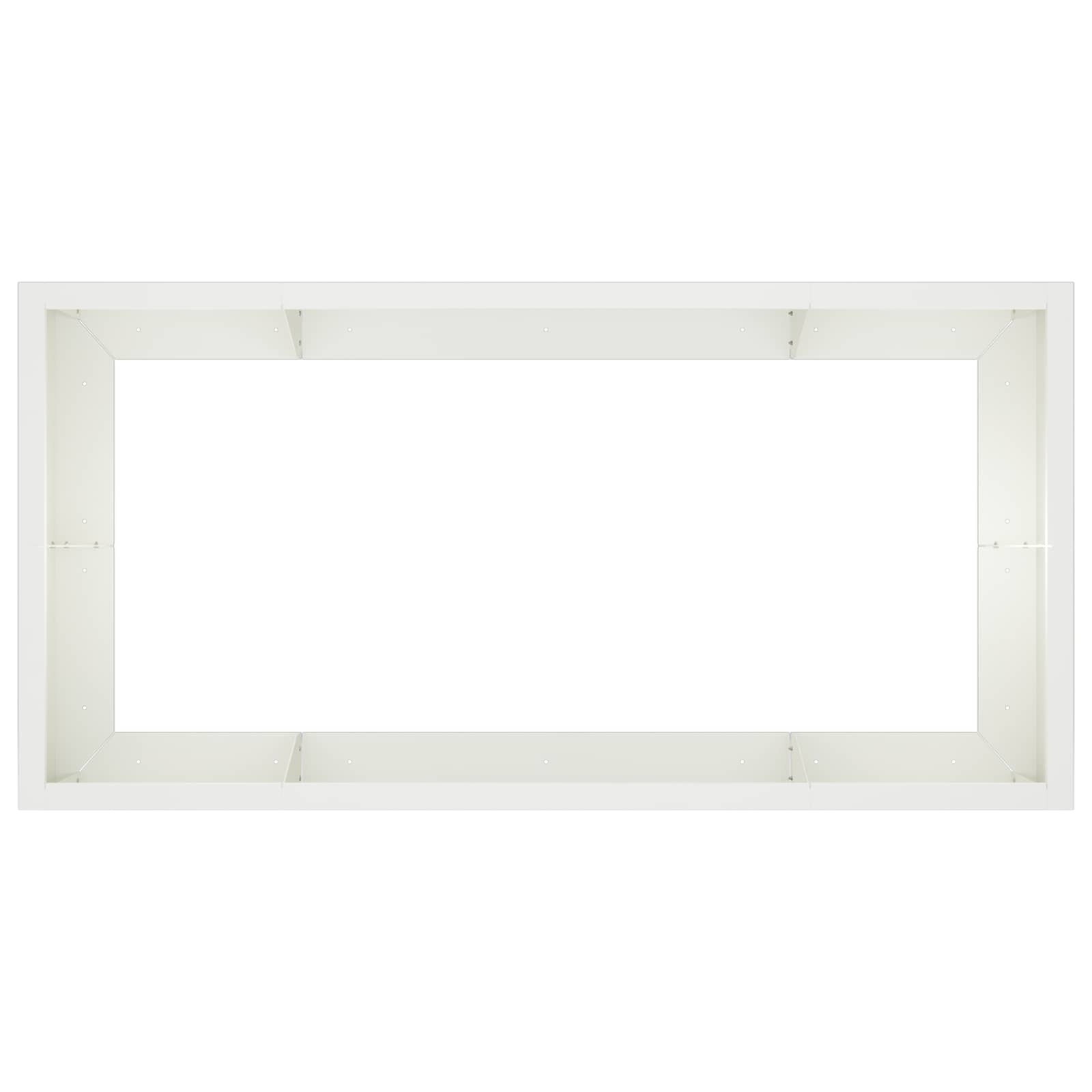 Sienelė 6 vnt. 200 x 100 x 30 cm Plienas Balta