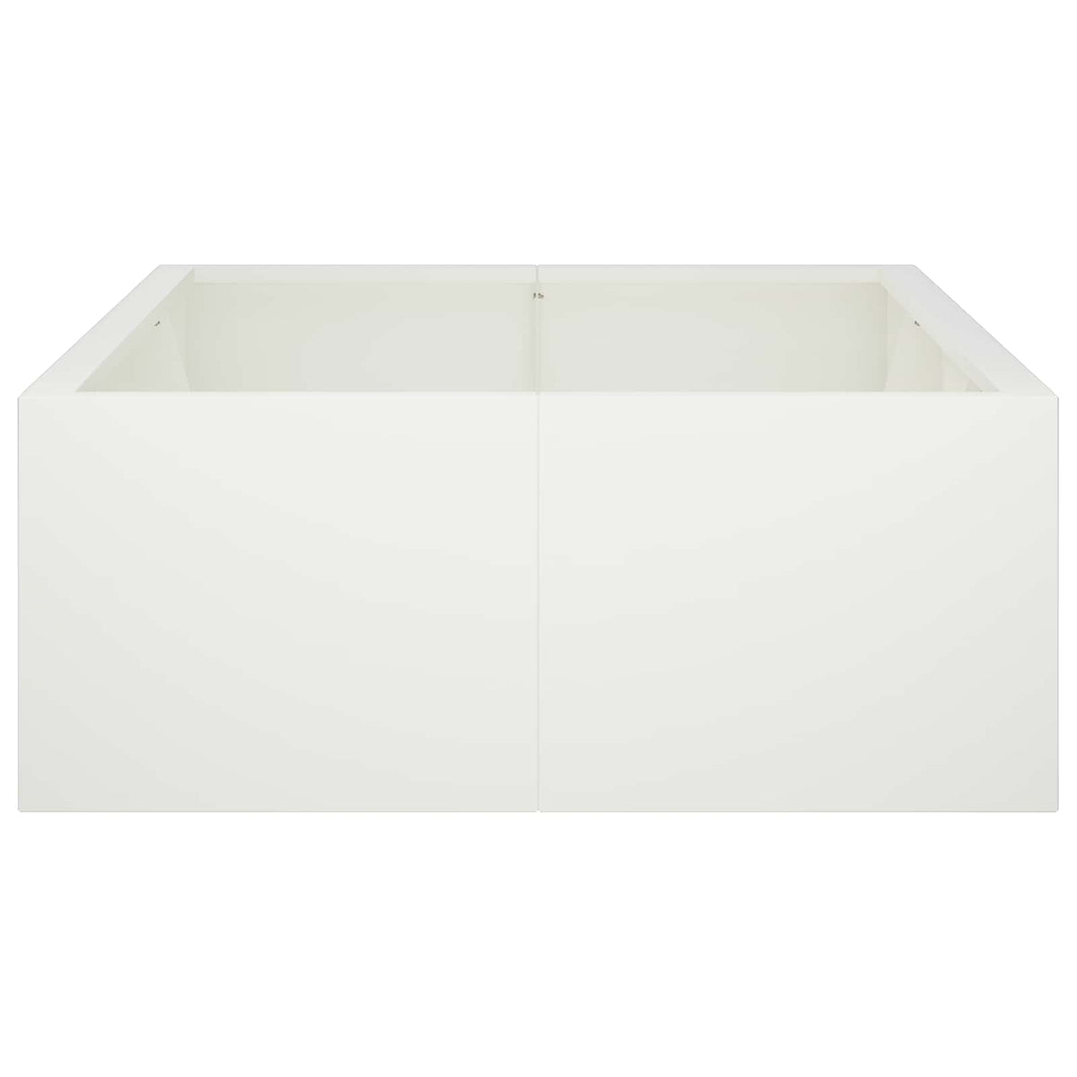 Sienelė 6 vnt. 200 x 100 x 40 cm Plienas Balta