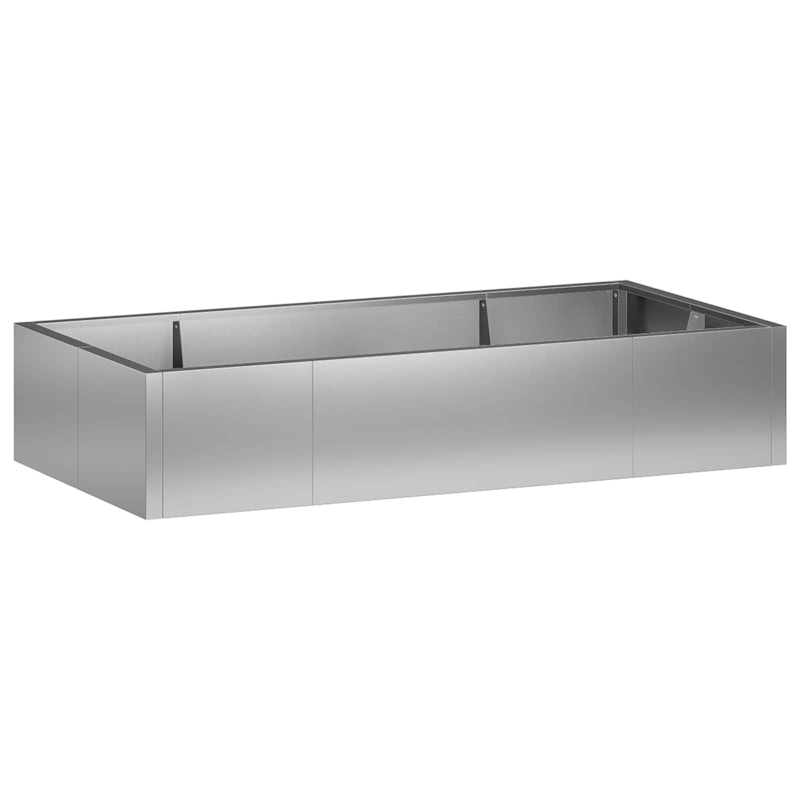 Sienelė 6 vnt. 200 x 100 x 40 cm Galvanizuotas plienas