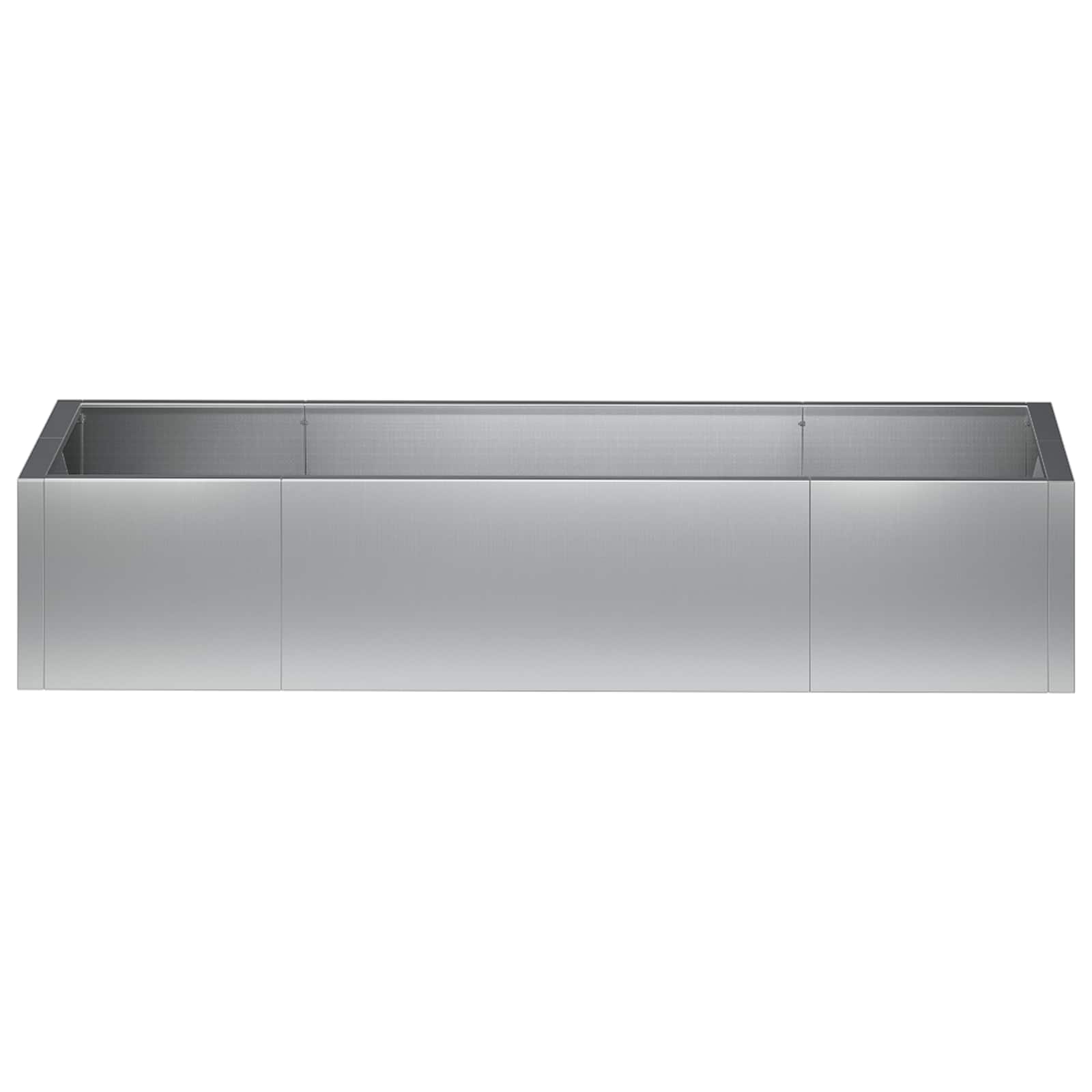 Sienelė 6 vnt. 200 x 100 x 40 cm Galvanizuotas plienas