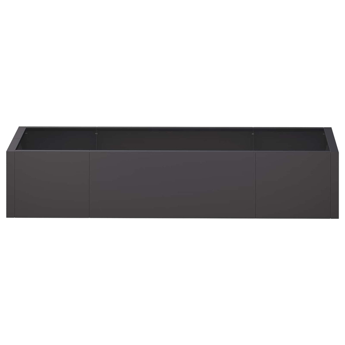 Sienelė 6 vnt. 200 x 100 x 50 cm Plienas Juoda