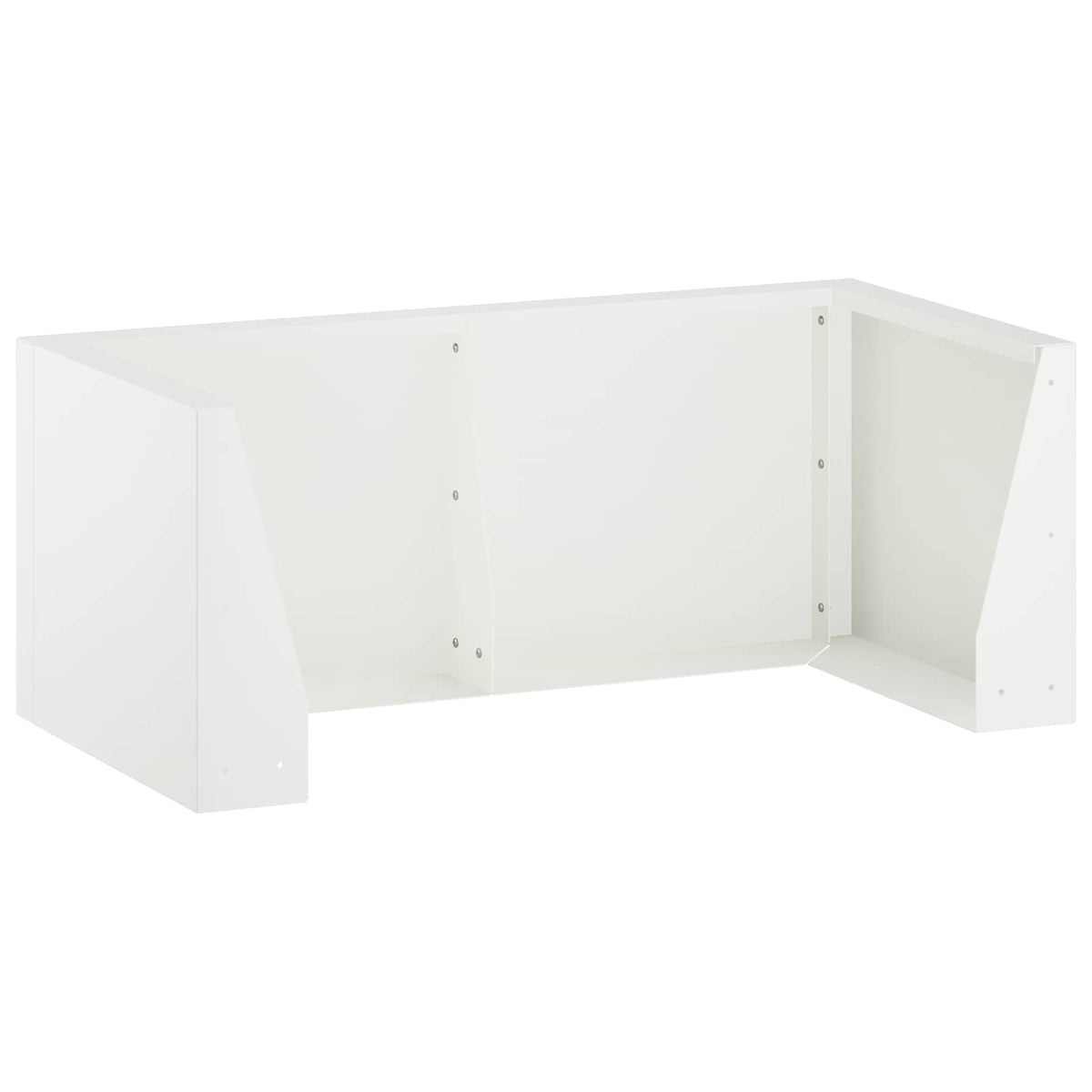 Sienelė 6 vnt. 200 x 100 x 50 cm Plienas Balta