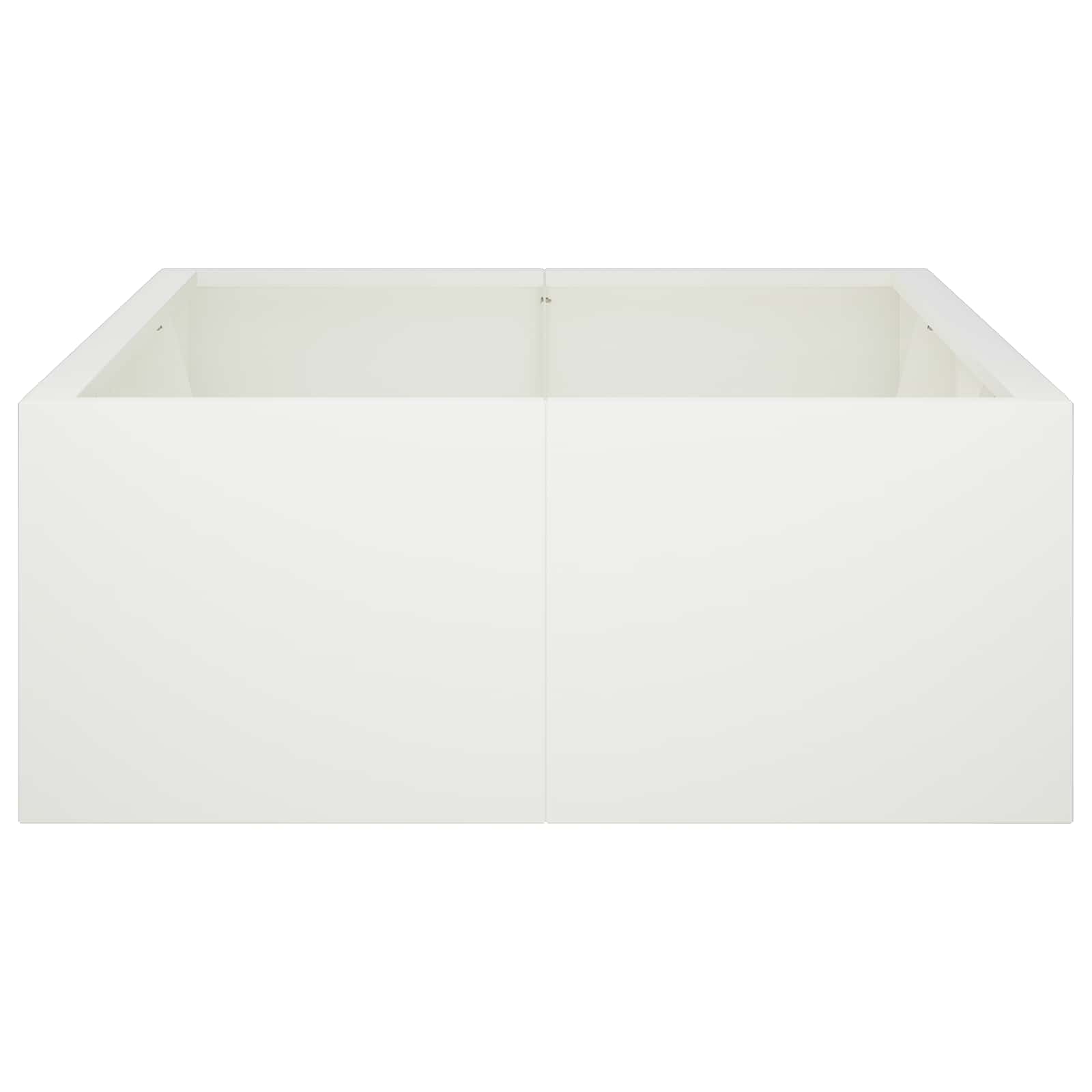 Sienelė 6 vnt. 200 x 100 x 50 cm Plienas Balta