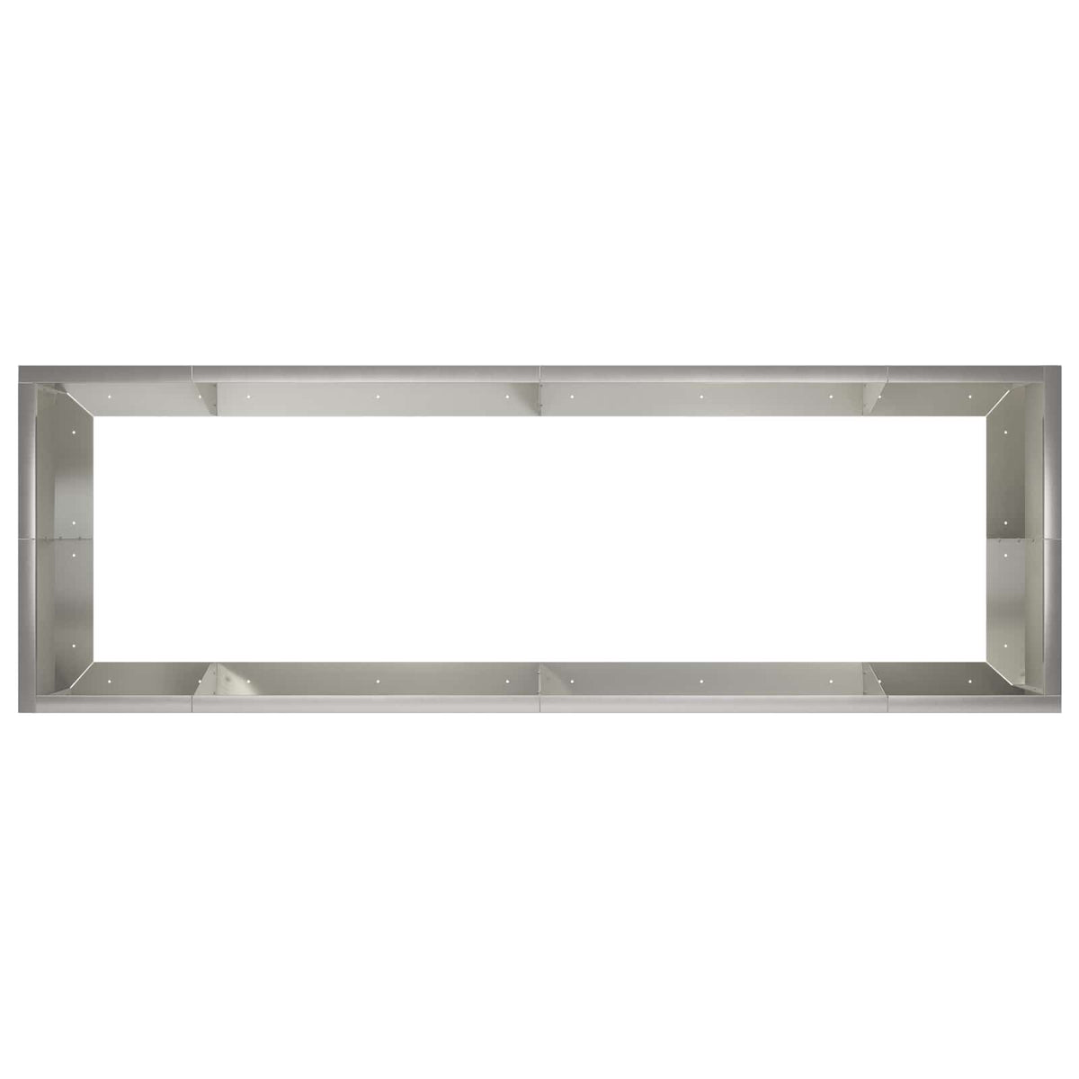 Sienelė 8 vnt. 300 x 100 x 40 cm Nerūdijantis plienas Sidabrinė
