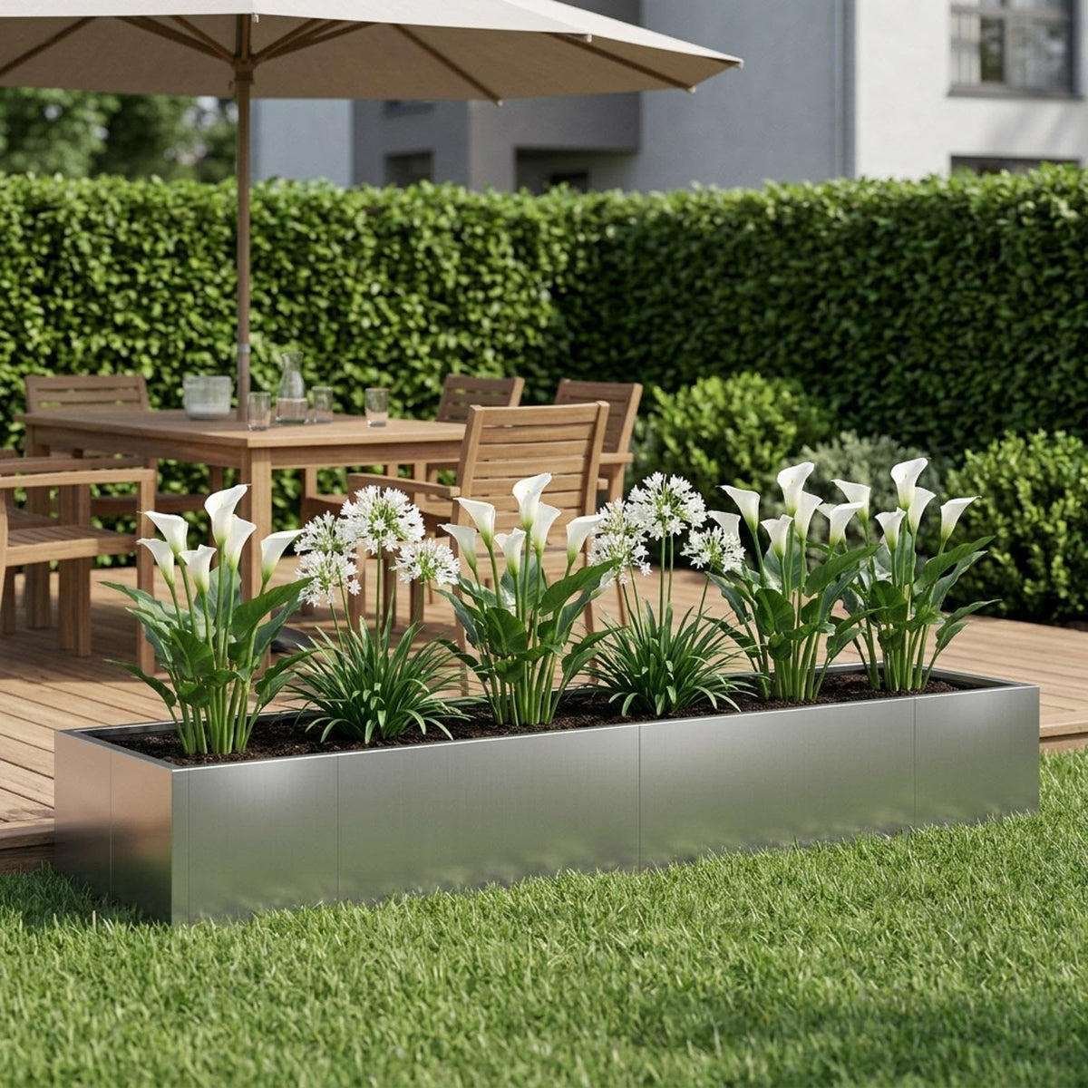 Sienelė 8 vnt. 300 x 100 x 40 cm Galvanizuotas plienas