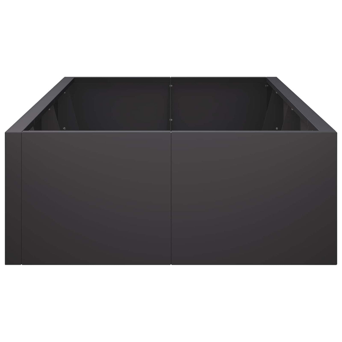 Sienelė 8 vnt. 300 x 100 x 50 cm Plienas Juoda