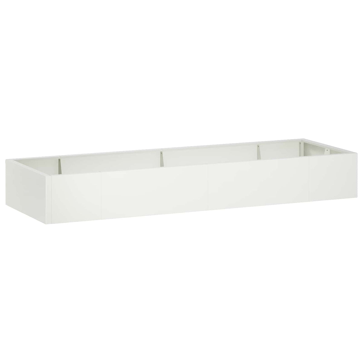 Sienelė 8 vnt. 300 x 100 x 50 cm Plienas Balta