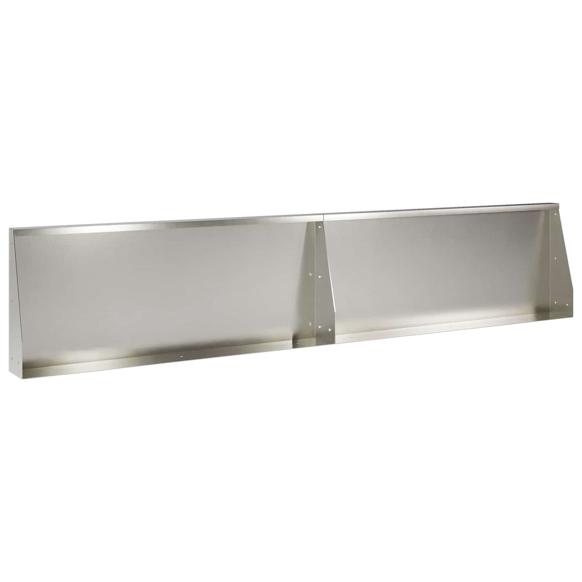 Sienelė 8 vnt. 300 x 100 x 50 cm Nerūdijantis plienas Sidabrinė