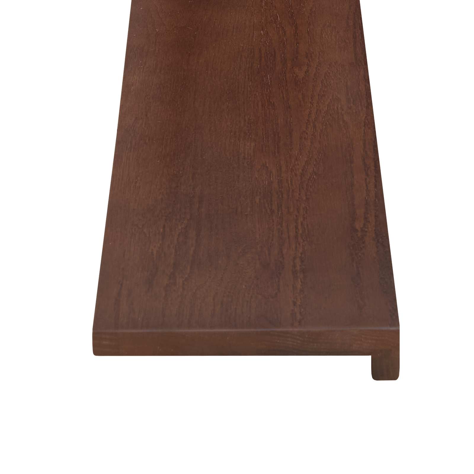 Laiptų danga 4 vnt. 80 x 30 x 2 cm Tamsiai rudas