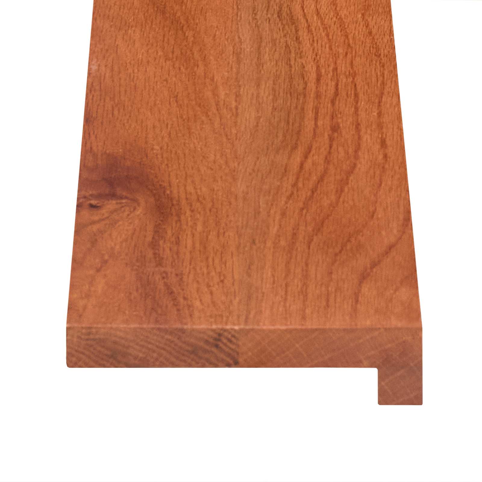 Laiptų danga 12 vnt. 120 x 25 x 2 cm Ruda Kietas ąžuolo medis
