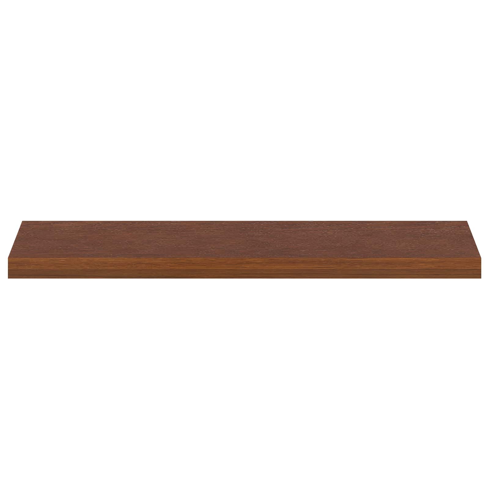 Laiptų danga 12 vnt. 90 x 30 x 2 cm Tamsiai rudas