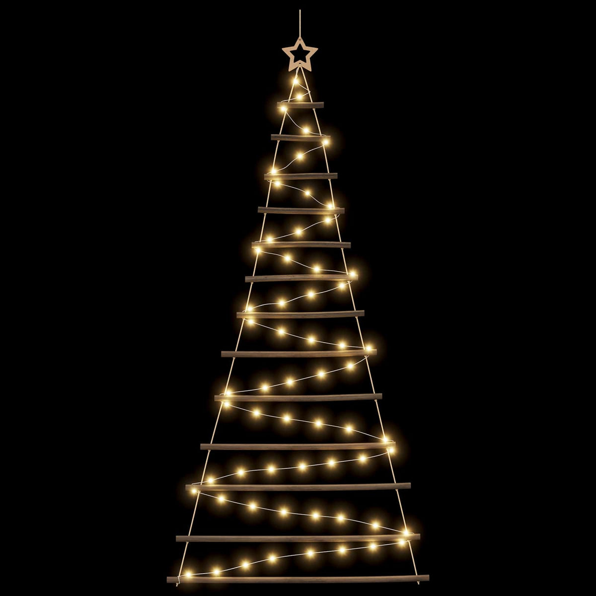 Kabantis Kalėdų medis 180 cm 100 LED Šilta balta