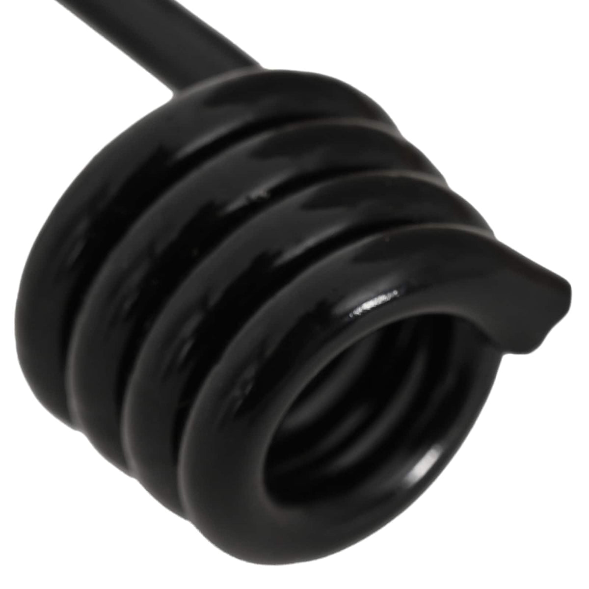 Kabliai 100 vnt. Juoda 10 mm x 5 cm Plienas