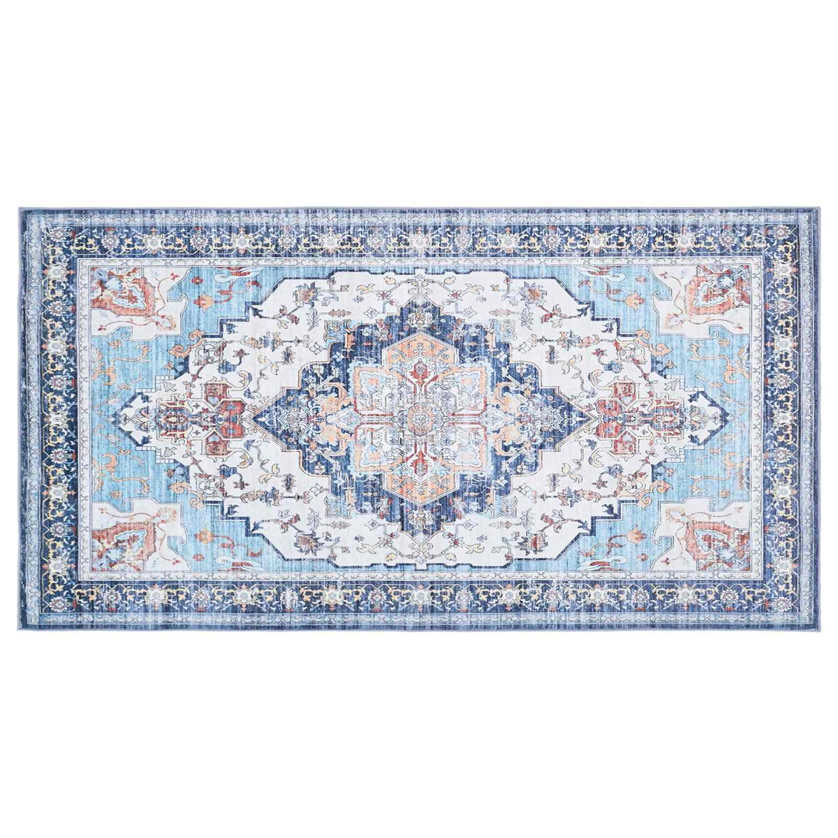 Kilimas ORIZ Įvairiaspalvis 80 x 150 cm 100% poliesteris
