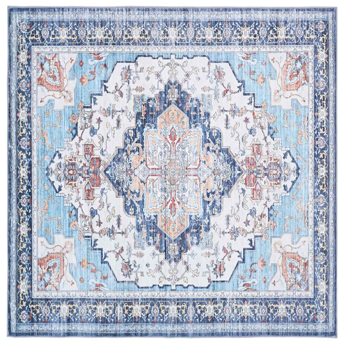 Kilimas ORIZ Įvairiaspalvis 160 x 160 cm 100% poliesteris