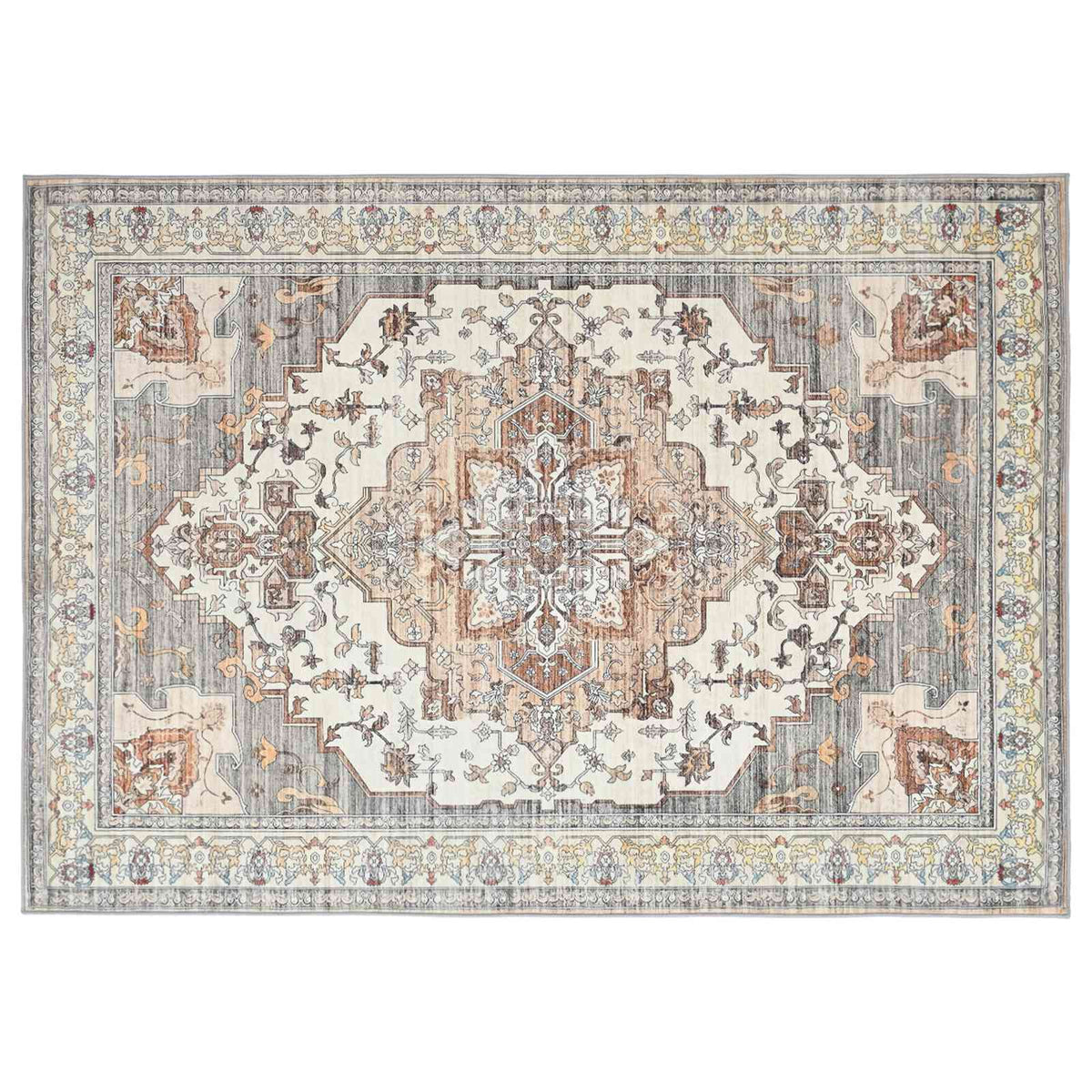 Kilimas ORIZ Ruda 200 x 280 cm 100% poliesteris
