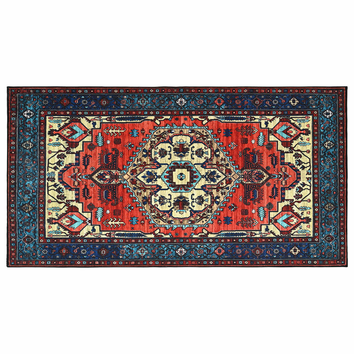Kilimas ORIZ Raudona 80 x 150 cm 100% poliesteris
