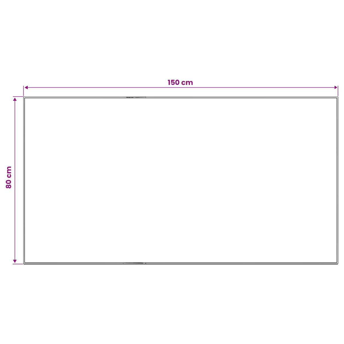 Kilimas ORIZ Raudona 80 x 150 cm 100% poliesteris