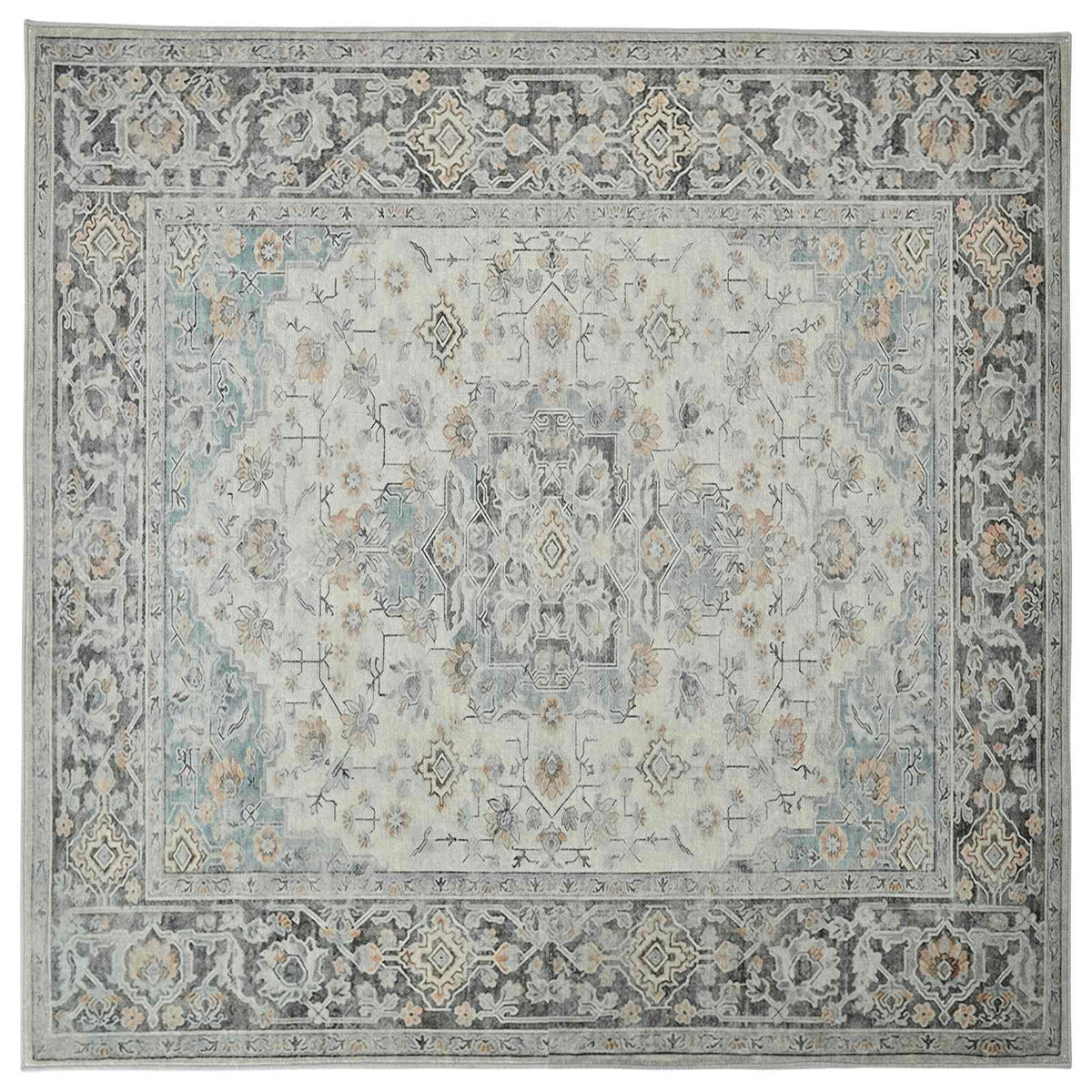 Kilimas ORIZ Kreminė 240 x 240 cm 100% poliesteris