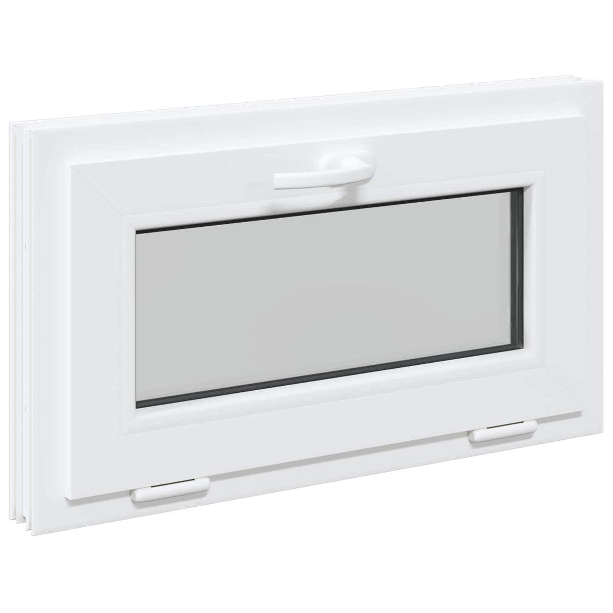 Bendras lango vidinis atspalvis baltas RISOR 70 x 45 cm