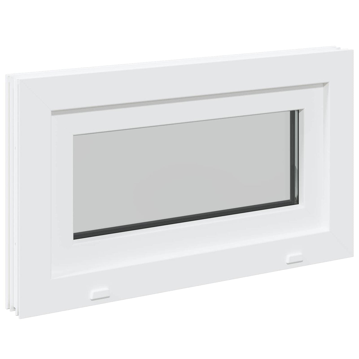 Bendras lango vidinis atspalvis baltas RISOR 70 x 45 cm