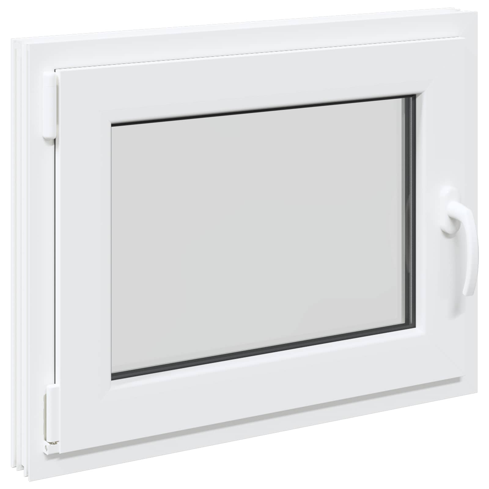 Požeminio lango RISOR 70 x 50 cm PVC ir stiklas