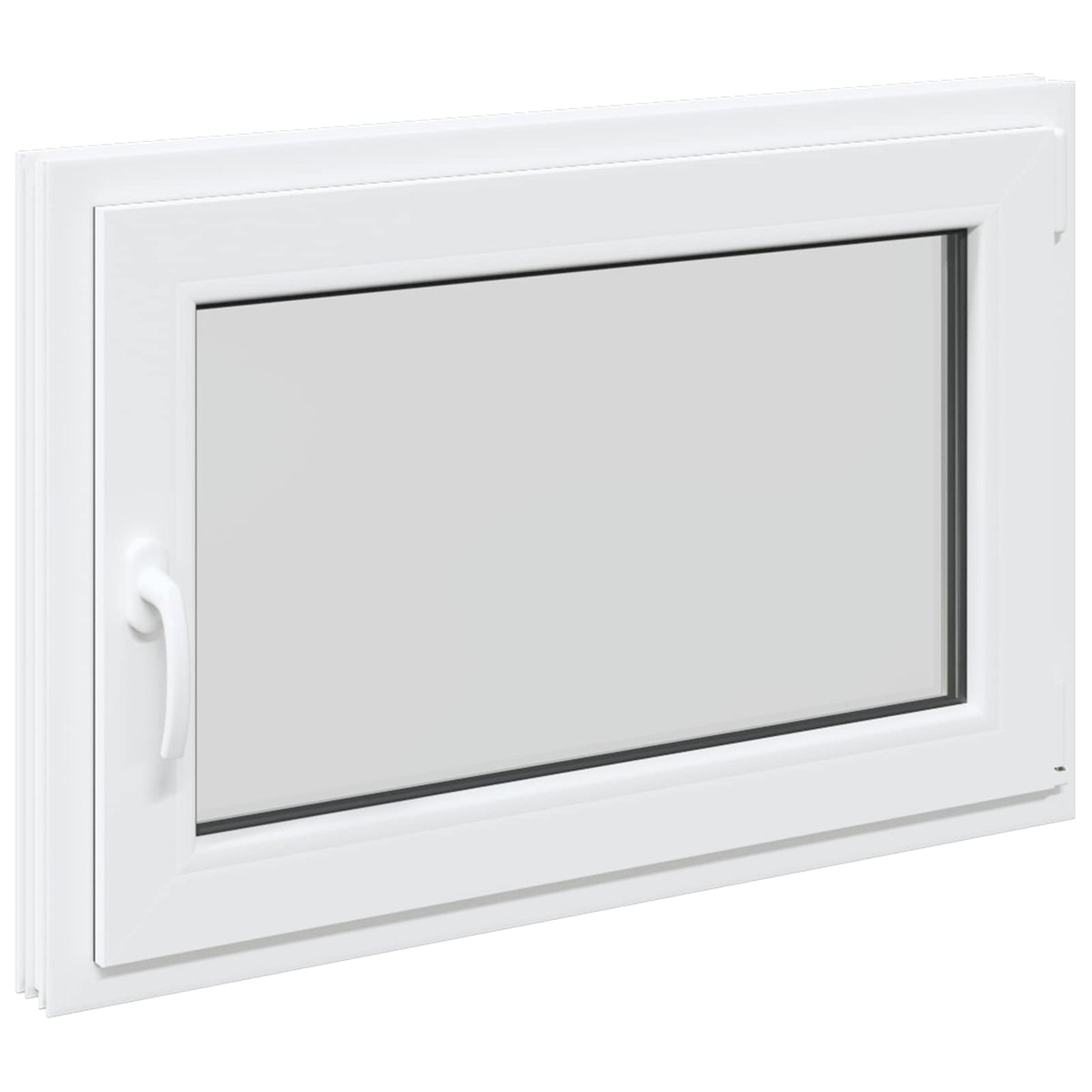 Bendras lango vidinis atspalvis baltas RISOR 85 x 50 cm