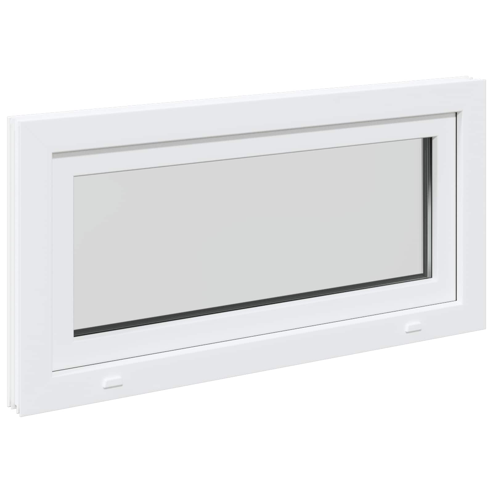 Požeminio lango RISOR 50 x 55 cm PVC ir stiklas