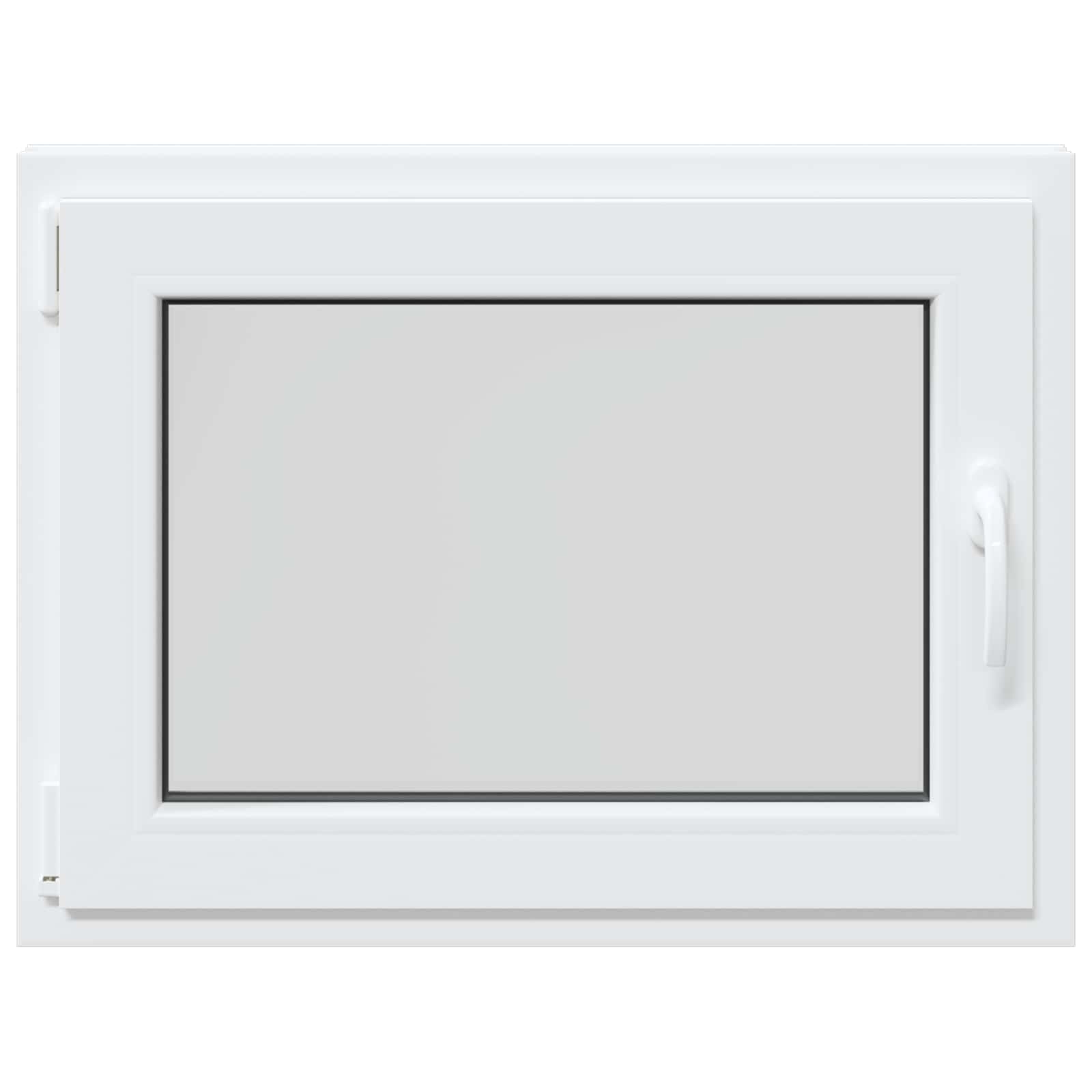 Požeminio lango RISOR 80 x 55 cm PVC ir stiklas
