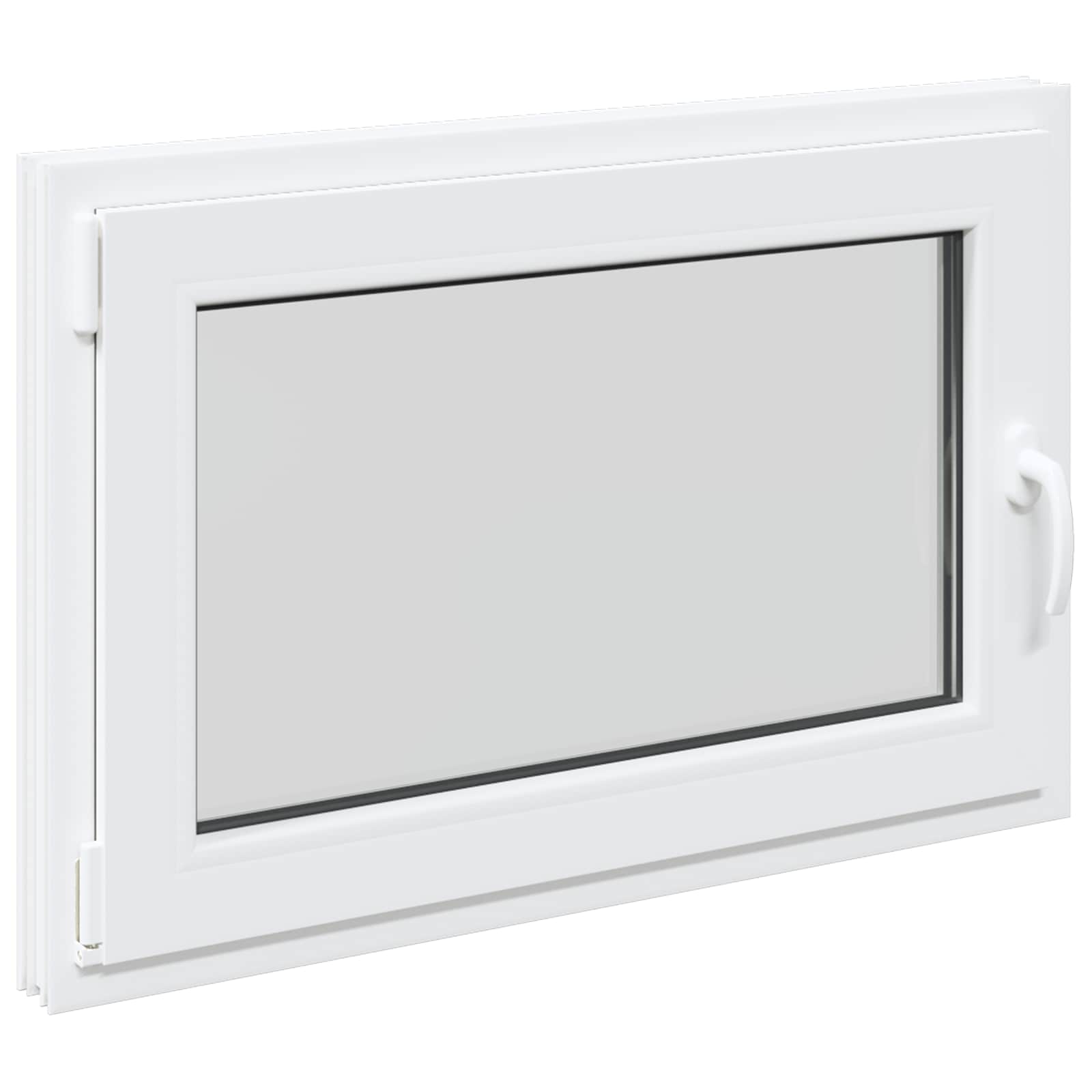 Požeminio lango RISOR 50 x 55 cm PVC ir stiklas