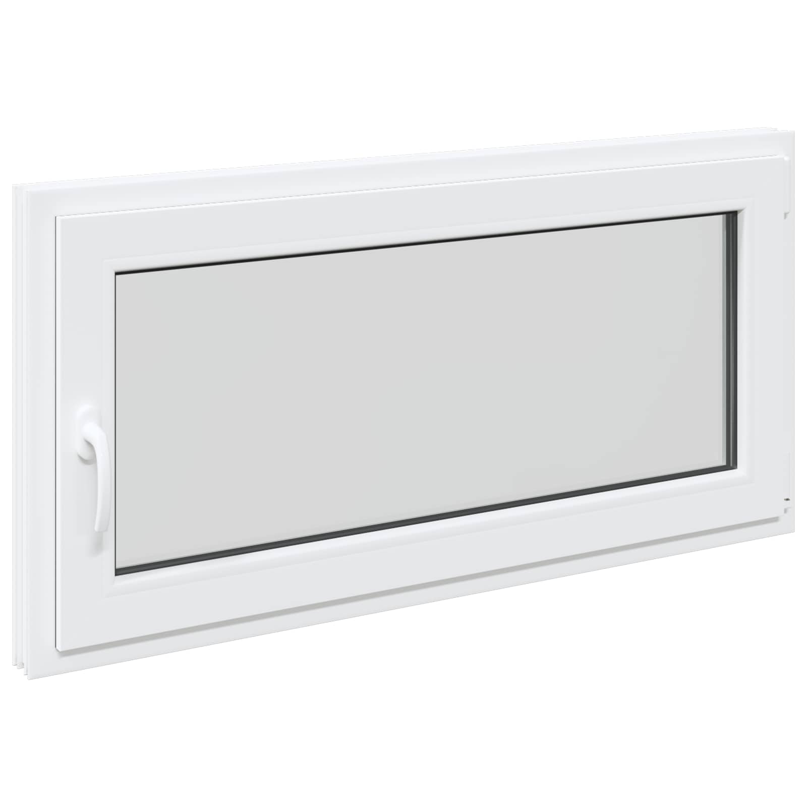 Požeminio lango RISOR 50 x 55 cm PVC ir stiklas