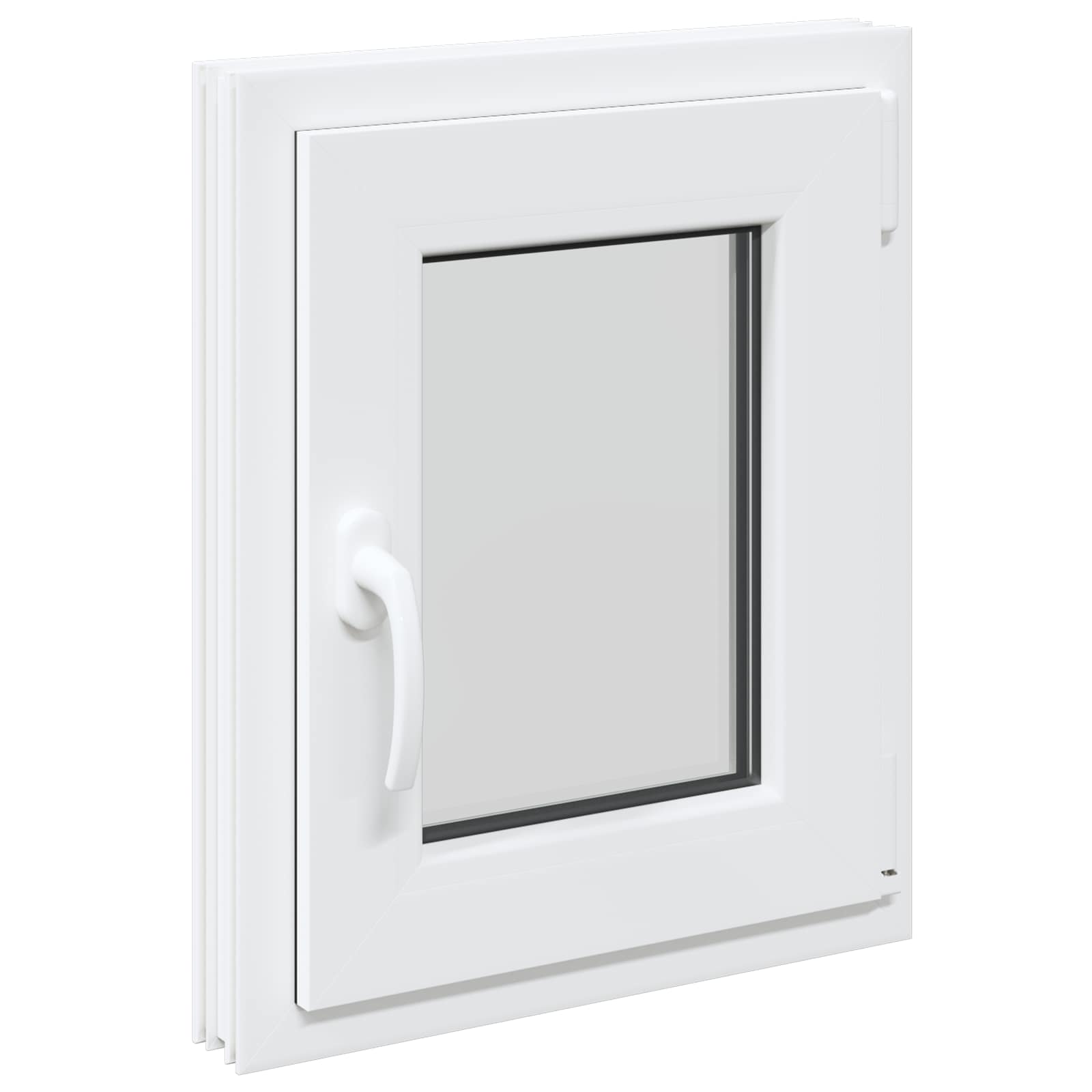 Požeminio lango RISOR 50 x 60 cm PVC ir stiklas