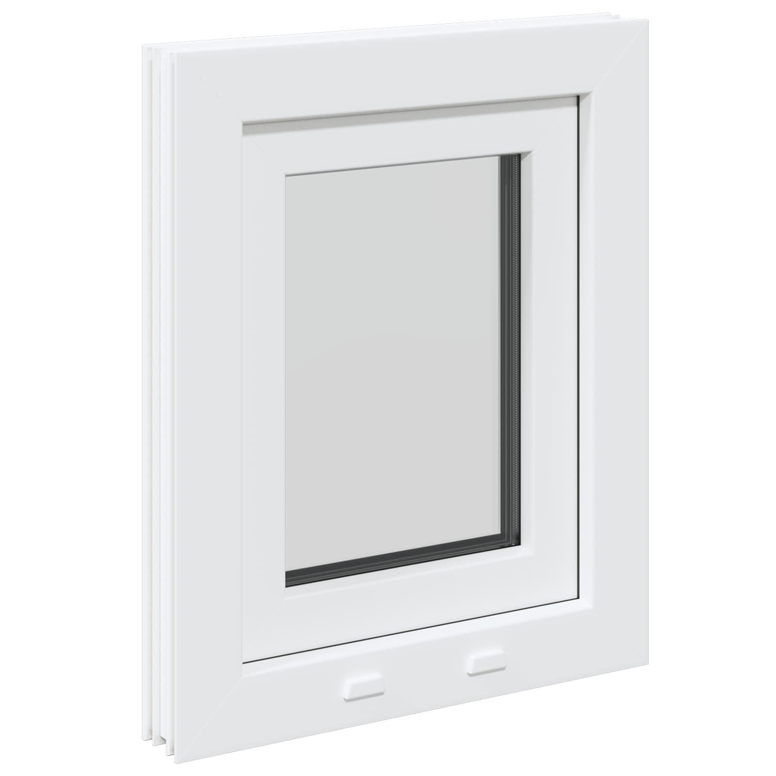 Požeminio lango RISOR 50 x 60 cm PVC ir stiklas