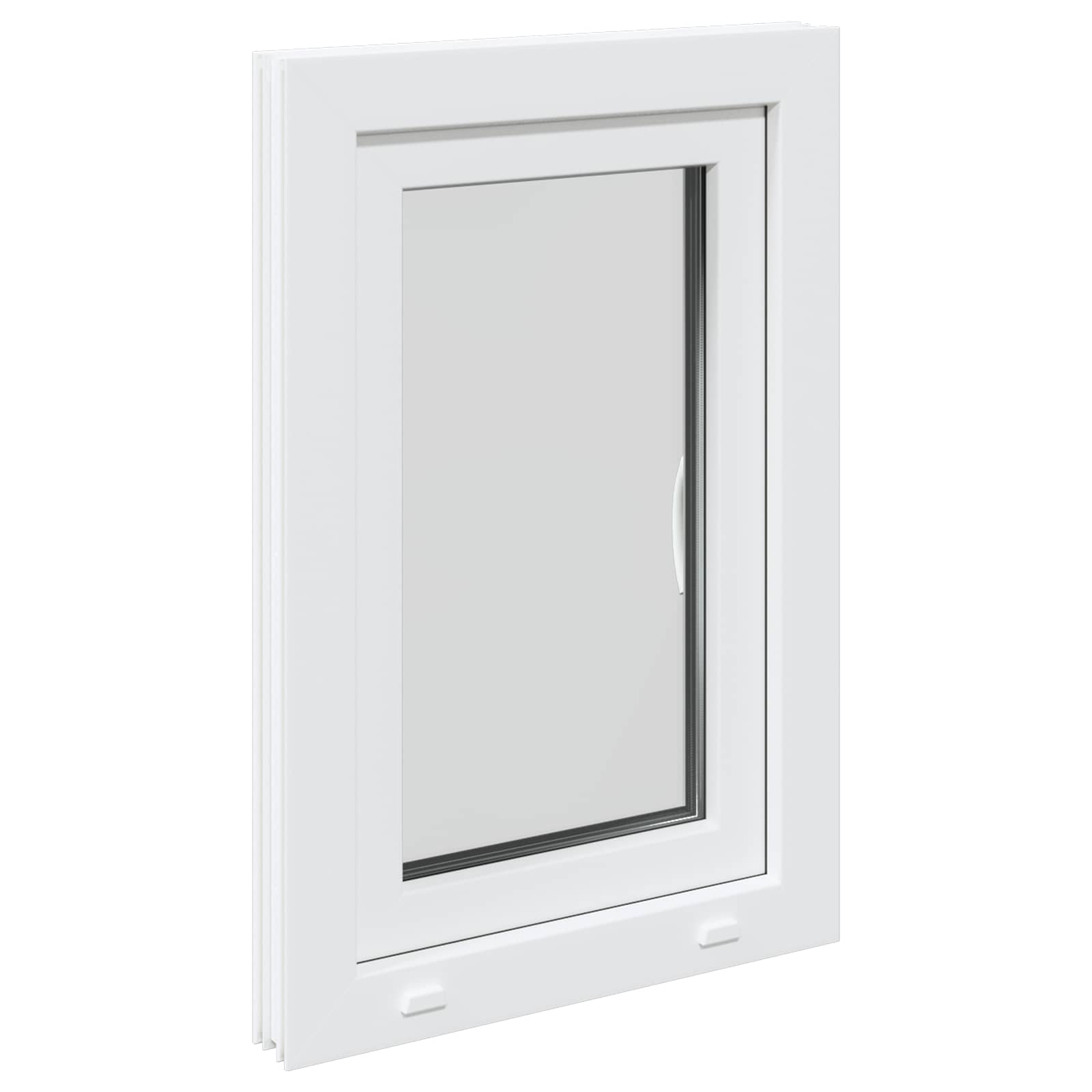 Požeminio lango RISOR 50 x 70 cm PVC ir stiklas