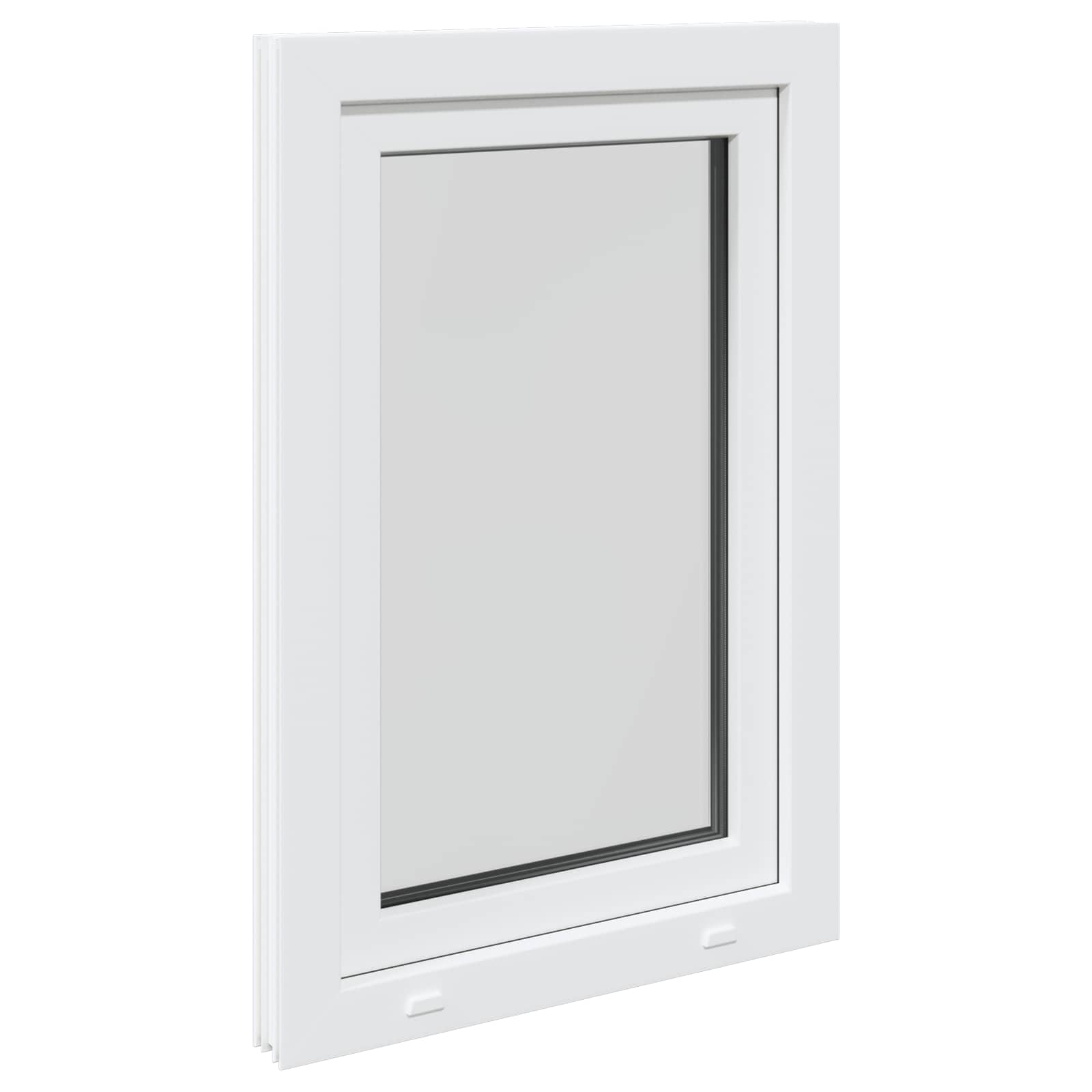 Požeminio lango RISOR 50 x 100 cm PVC ir stiklas
