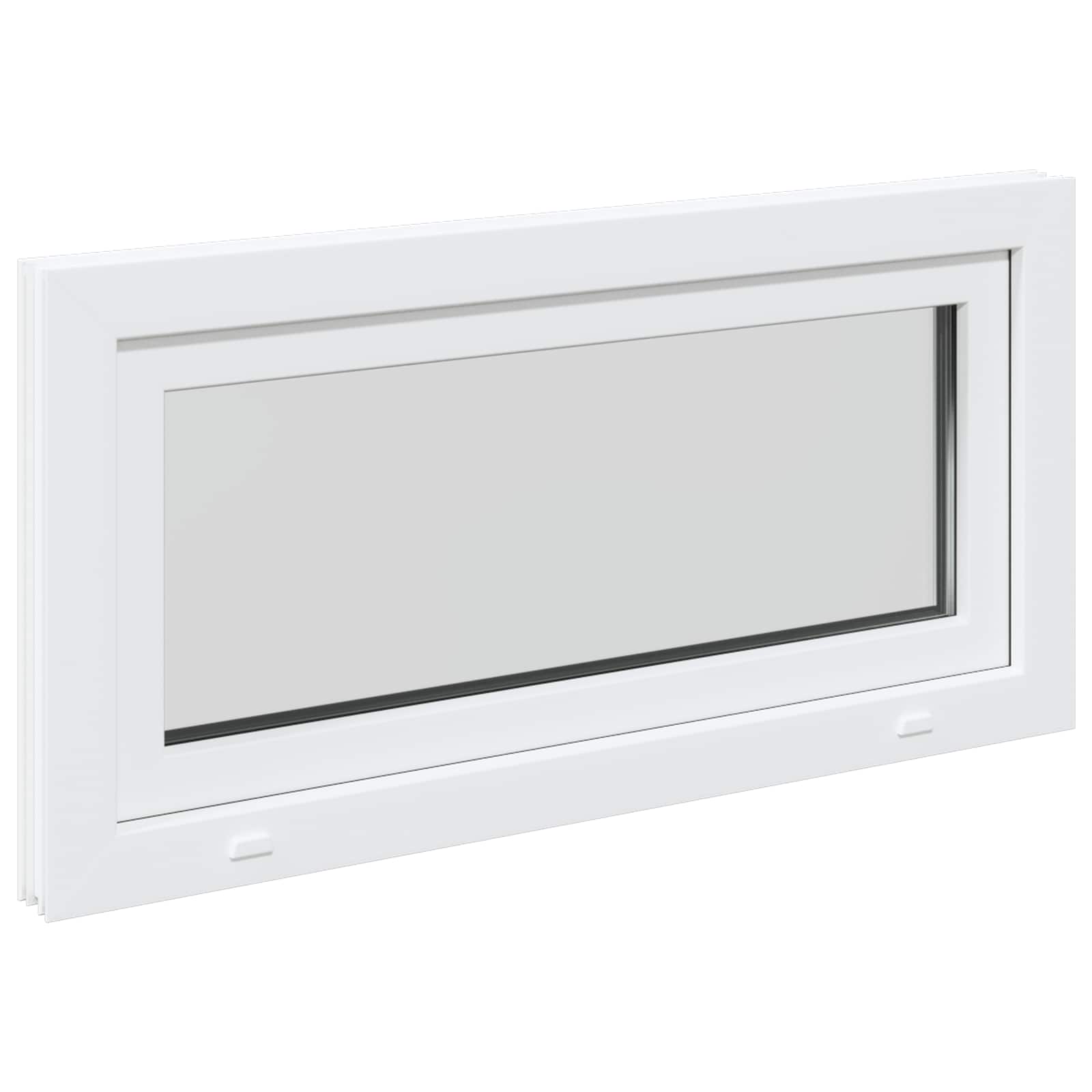 Požeminio lango RISOR 50 x 55 cm PVC ir stiklas