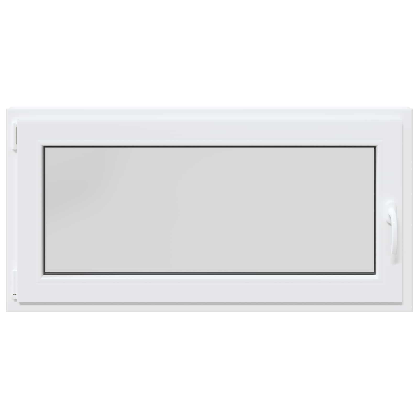 Požeminio lango RISOR 120 x 50 cm PVC ir stiklas