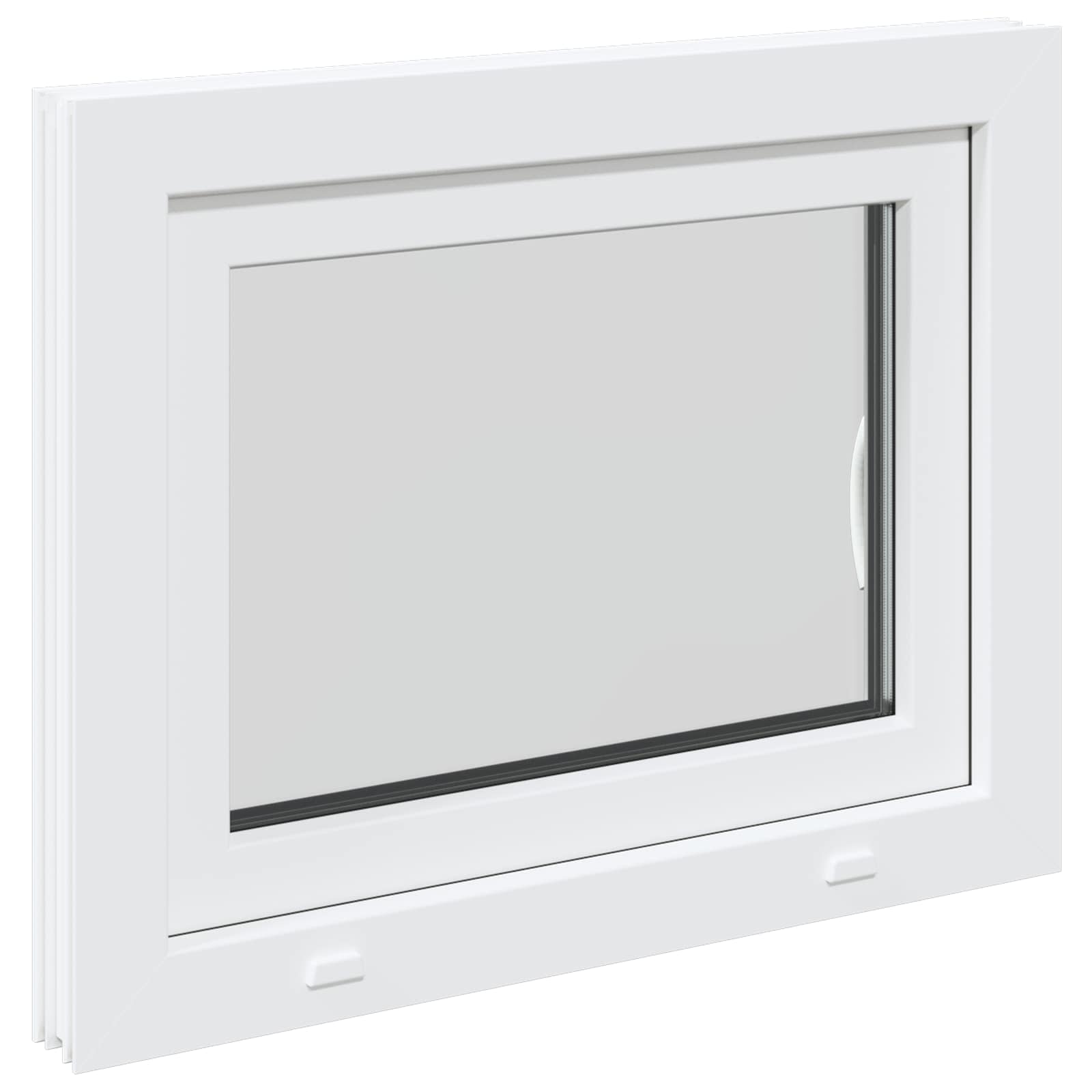 Požeminio lango RISOR 50 x 55 cm PVC ir stiklas