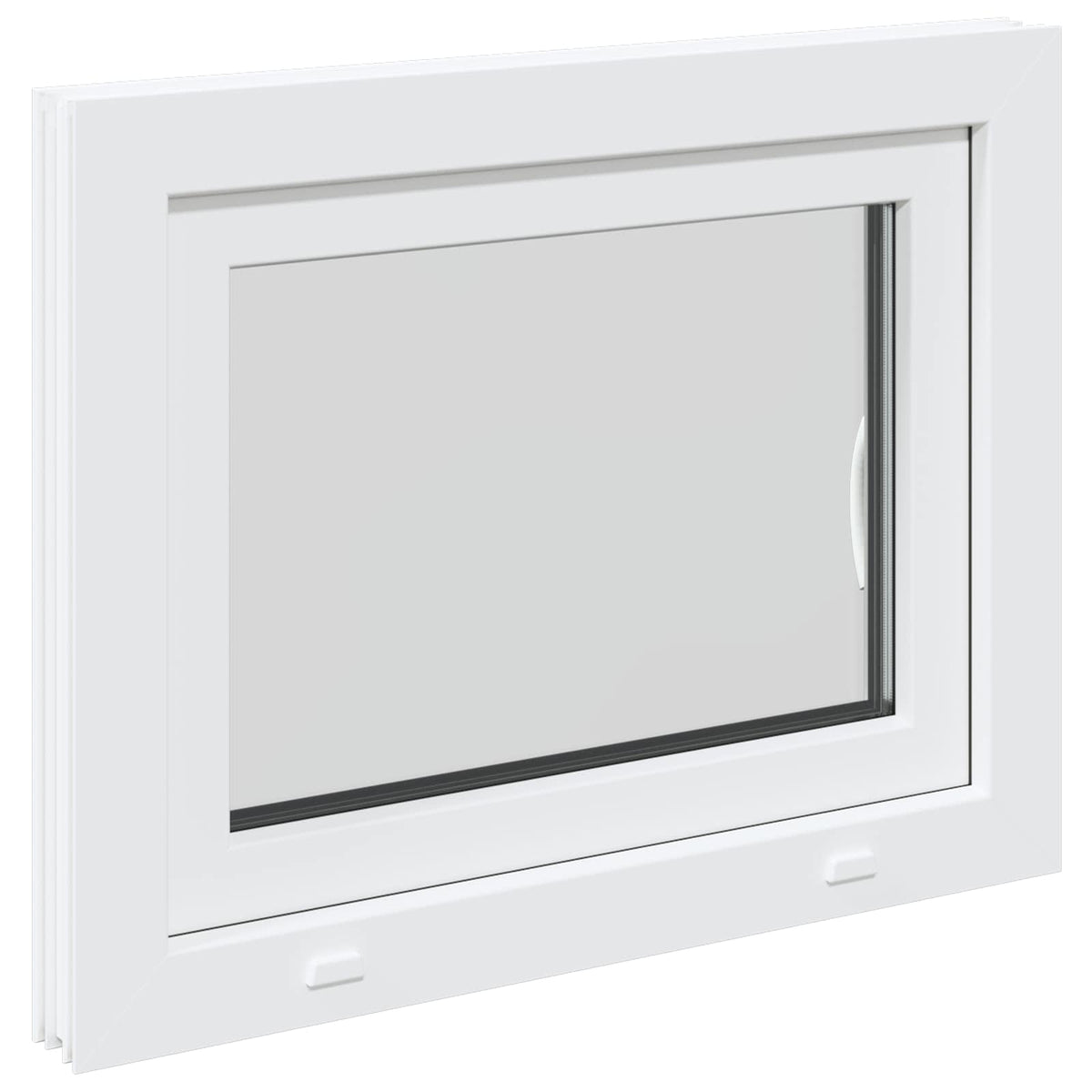 Požeminio lango RISOR 50 x 55 cm PVC ir stiklas