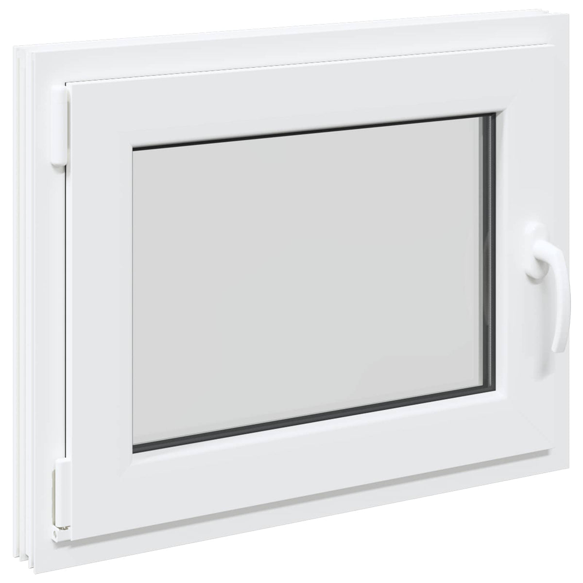 Bendras lango vidinis atspalvis baltas RISOR 50 x 55 cm